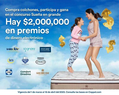 Foto 7 | Juego de Colchón y Box Matrimonial Wendy Toledo