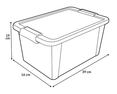 Foto 5 | Caja de Almacenamiento Iris 12.5 L