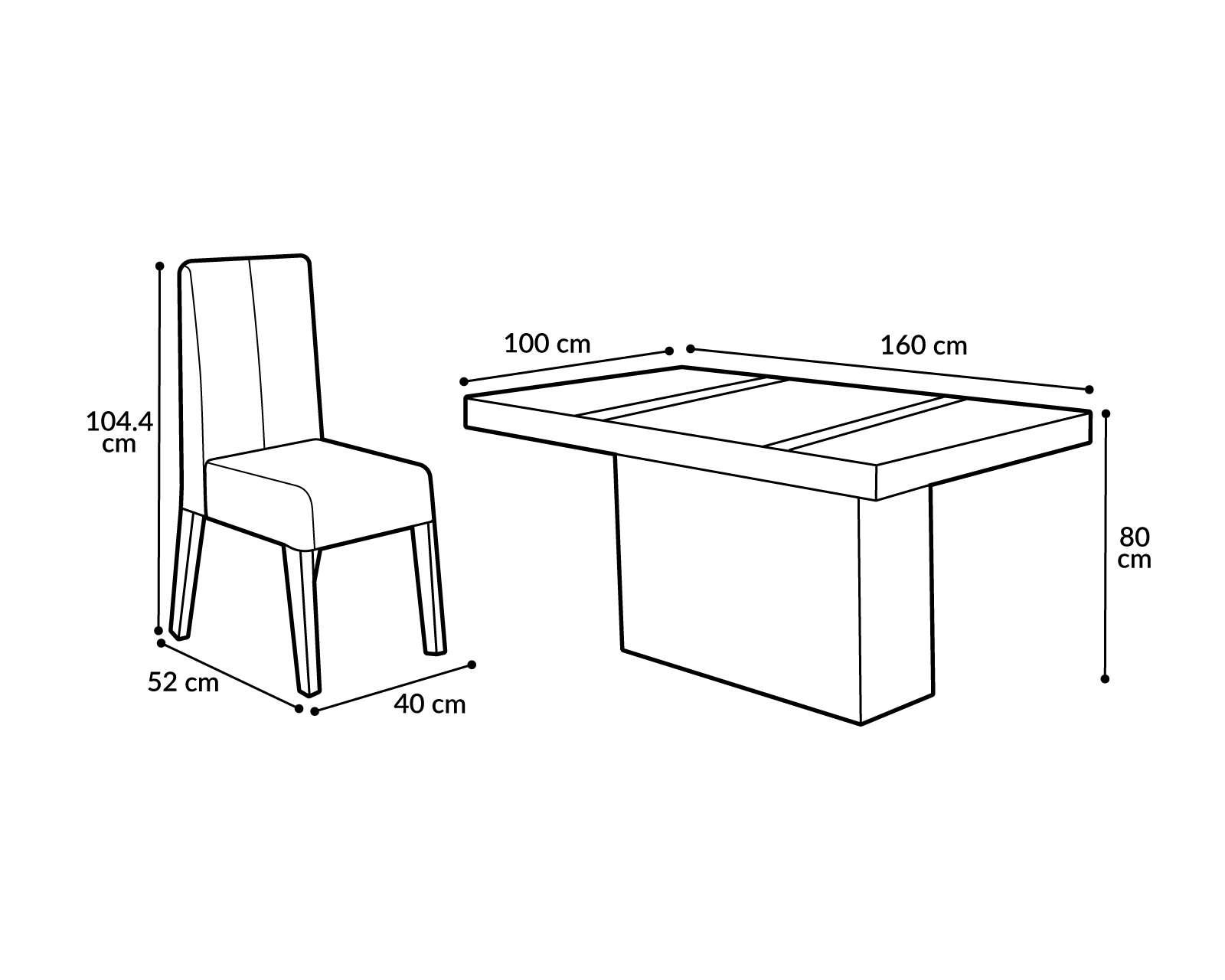 Foto 7 pulgar | Comedor Monet con 6 Sillas