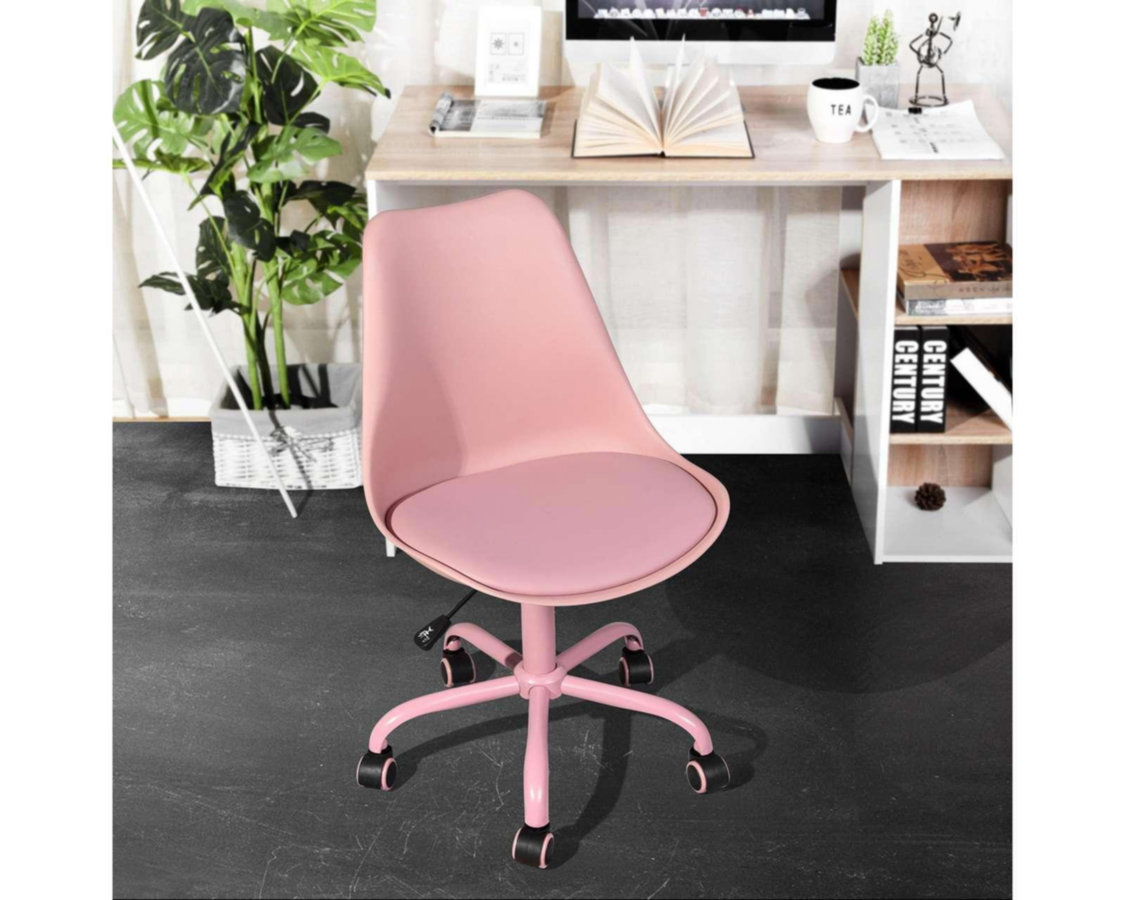 Foto 10 | Silla de Oficina Blokhus Rosa