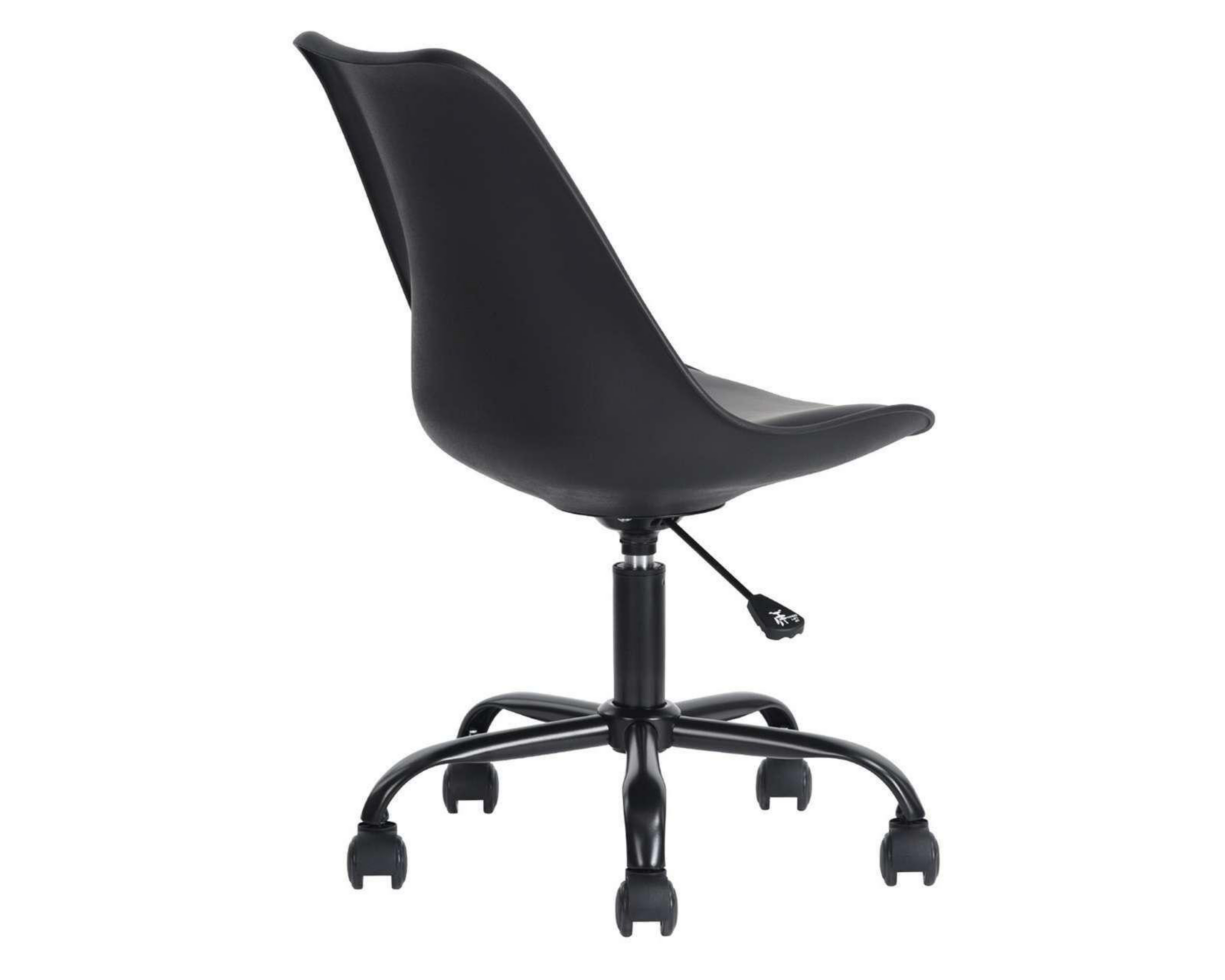 Foto 7 pulgar | Silla de Oficina Blokhus Negra