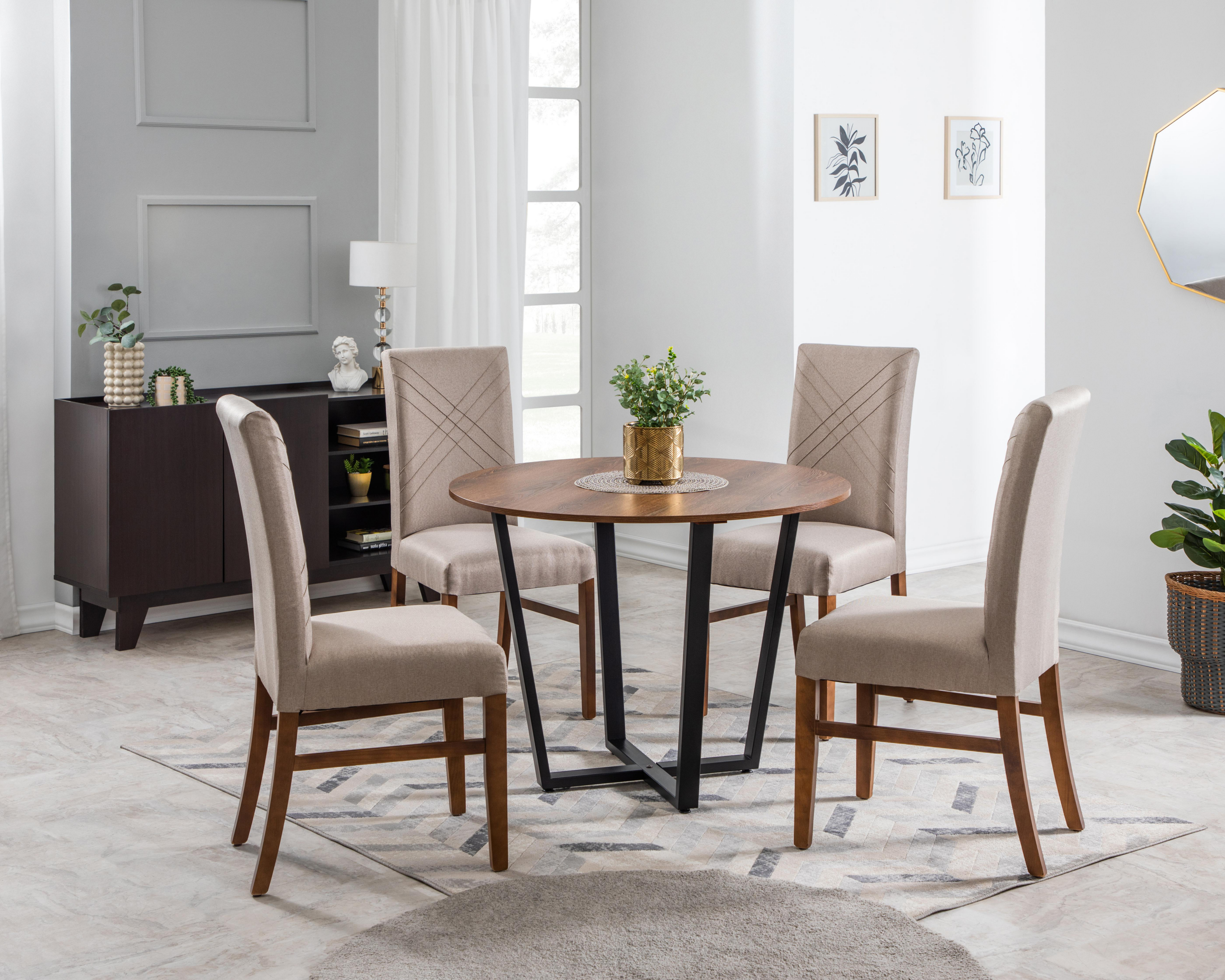 Comedor Rivet con 4 Sillas