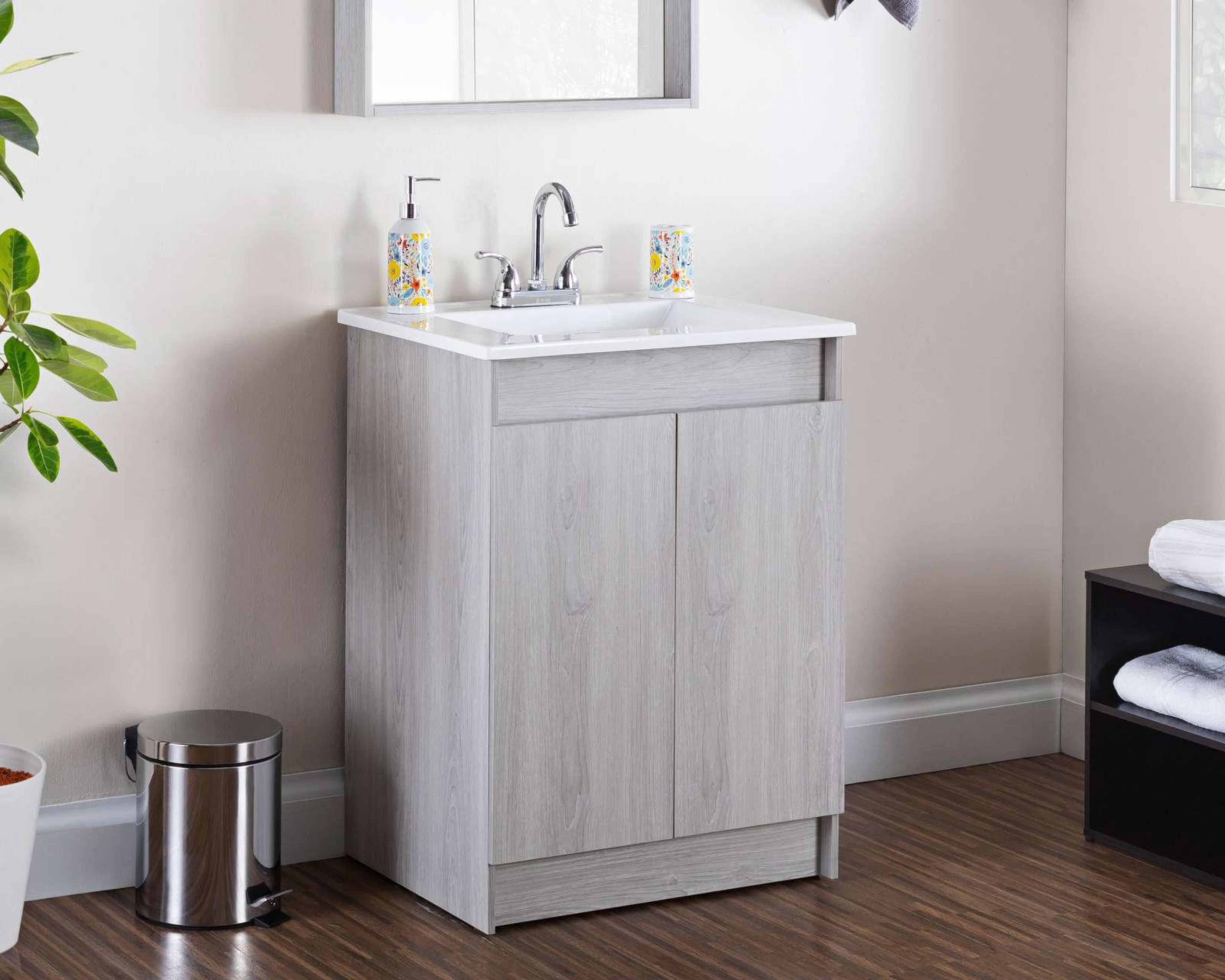 Mueble para Baño K-Delta Estela color Gris