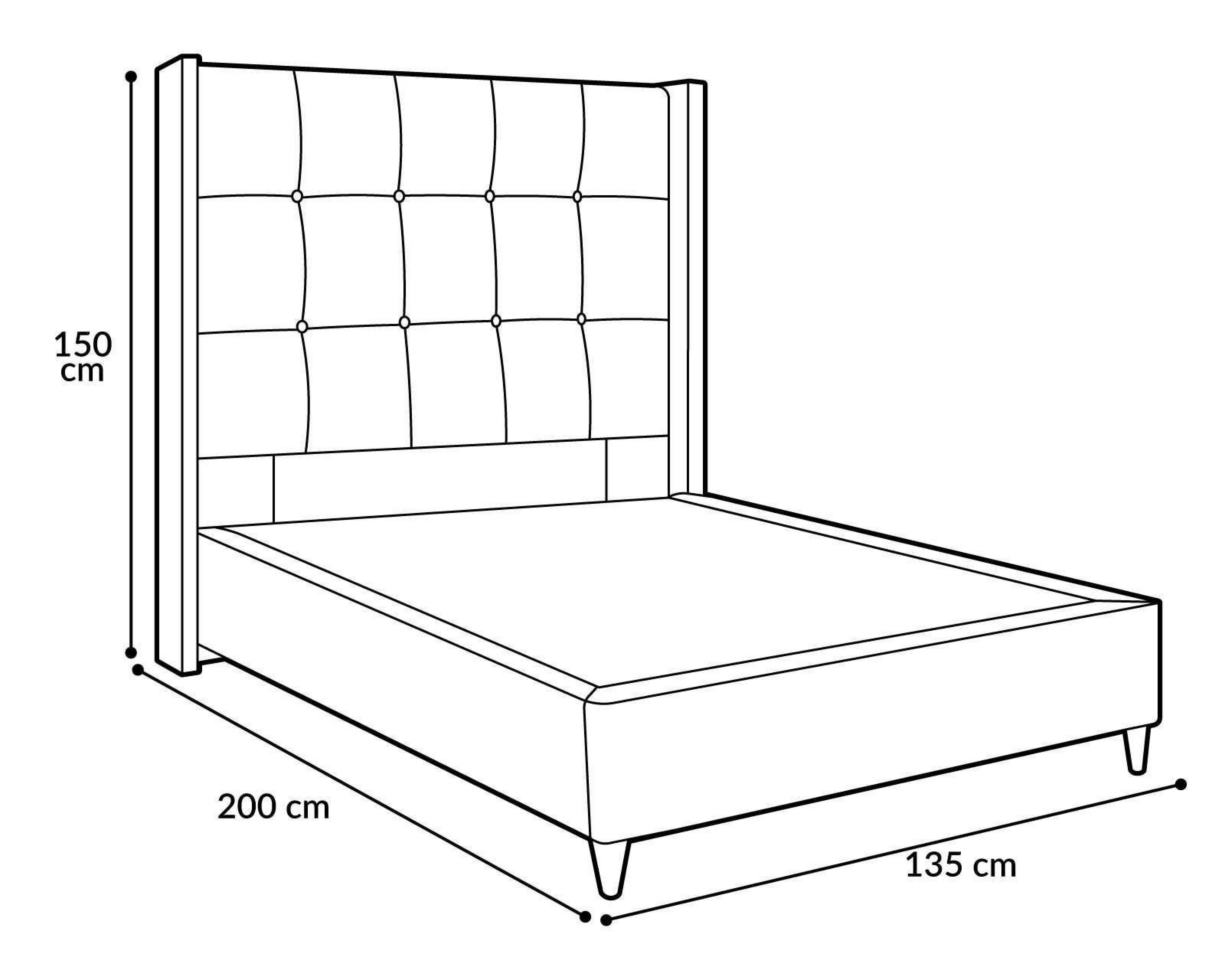 Foto 6 | Cama Olivia Matrimonial