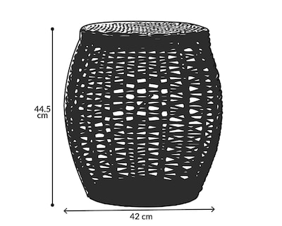 Foto 5 | Taburete para Jardín Congo Arrecife