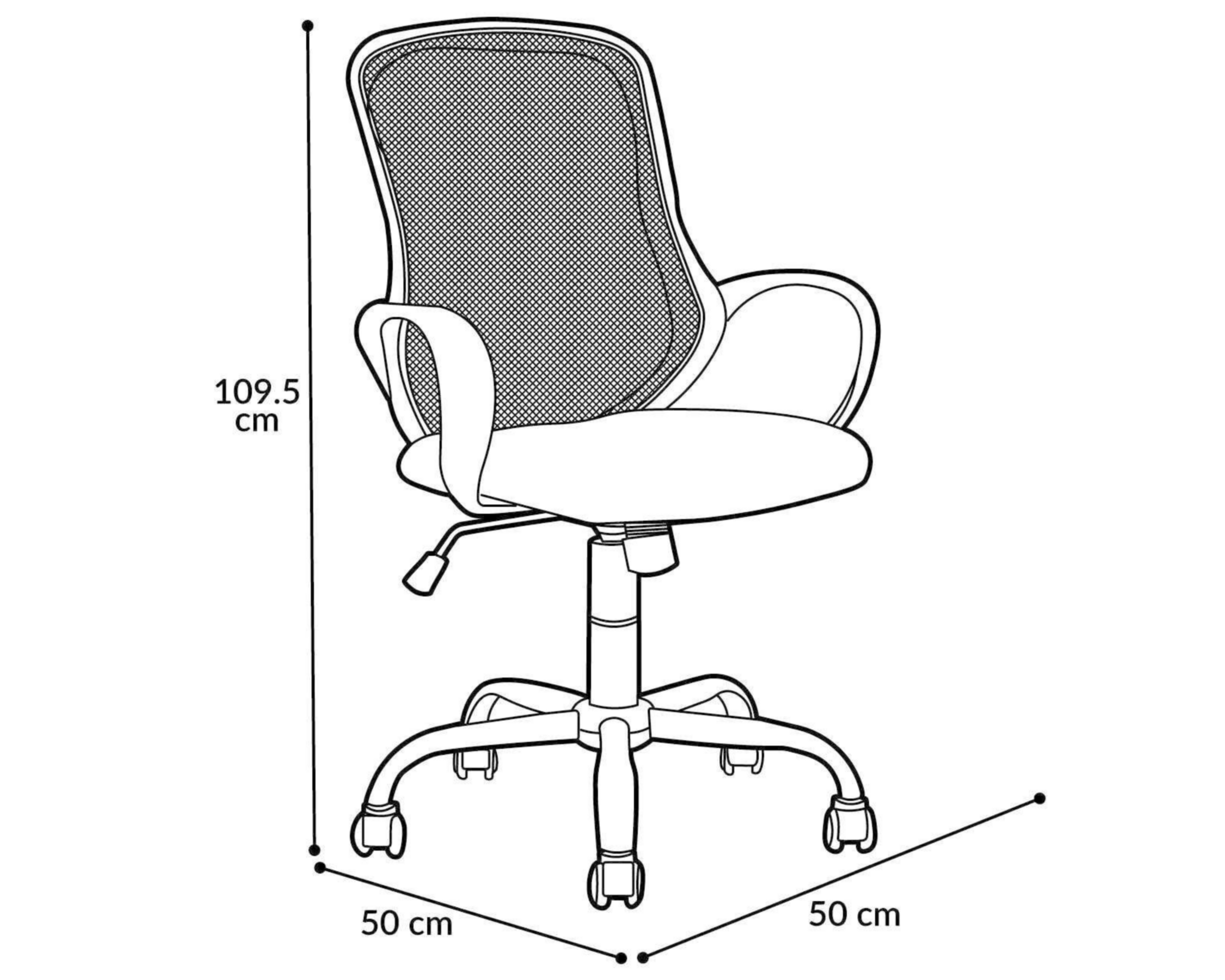 Foto 7 | Silla de Oficina Chairman Shadow