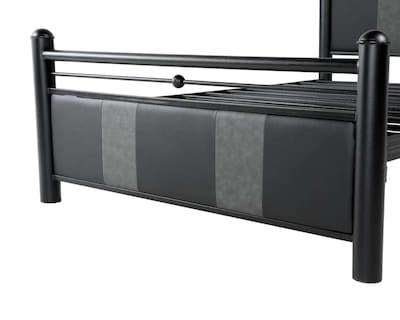 Foto 4 | Cama Matrimonial Moscú de Metal