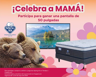 Foto 9 | Juego de Colchón y Box Matrimonial Spring Air Mykonos