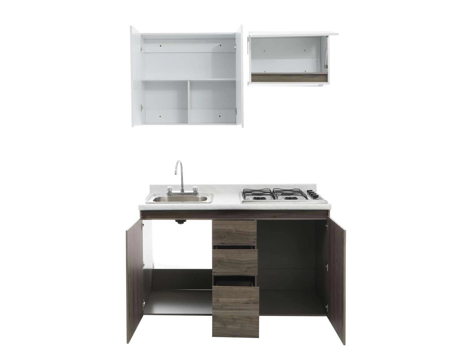 Foto 4 pulgar | Cocina Integral Mobi Austin Blanco 135 cm