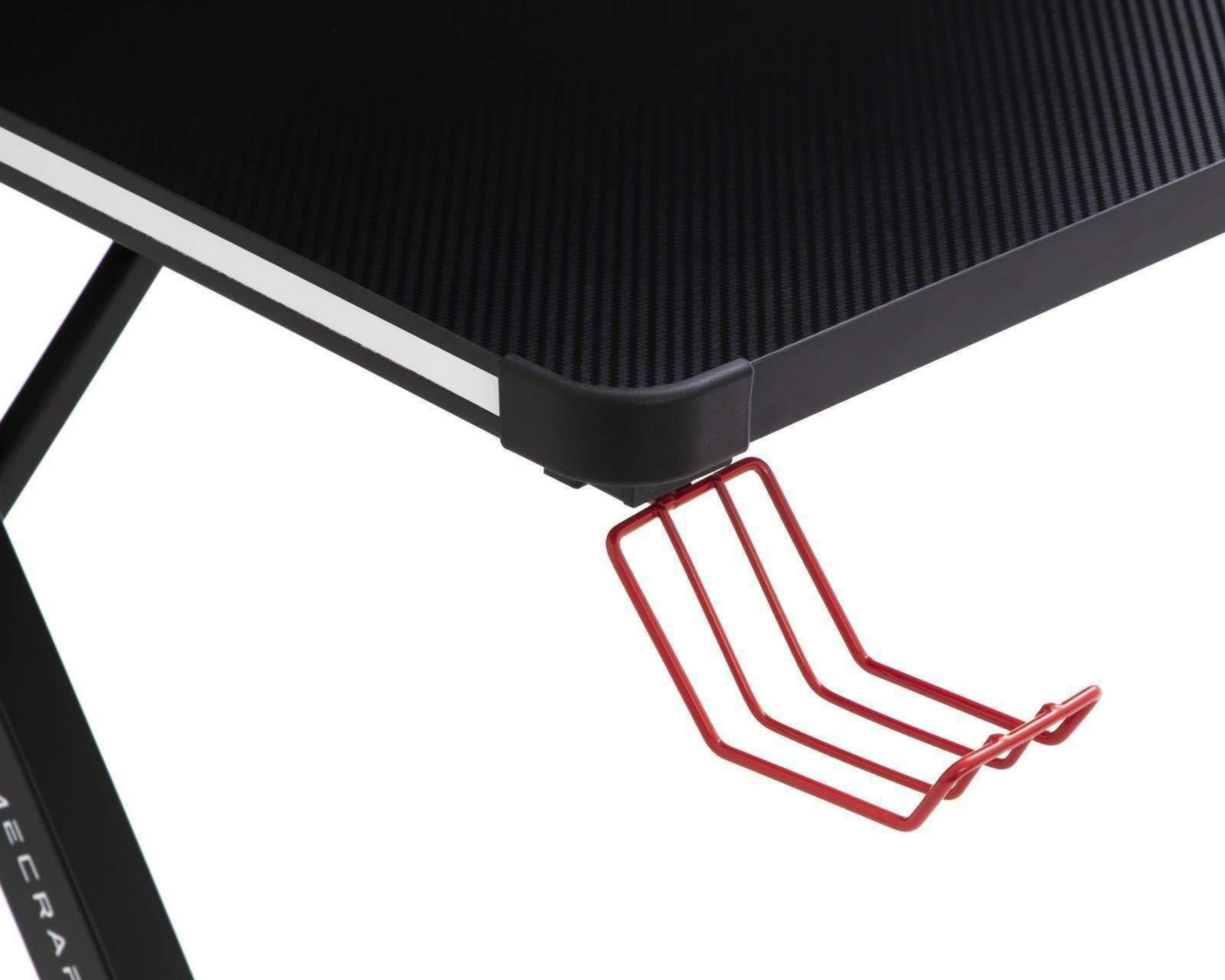 Foto 6 pulgar | Escritorio Gamecraft Camargo con Luz LED Negro