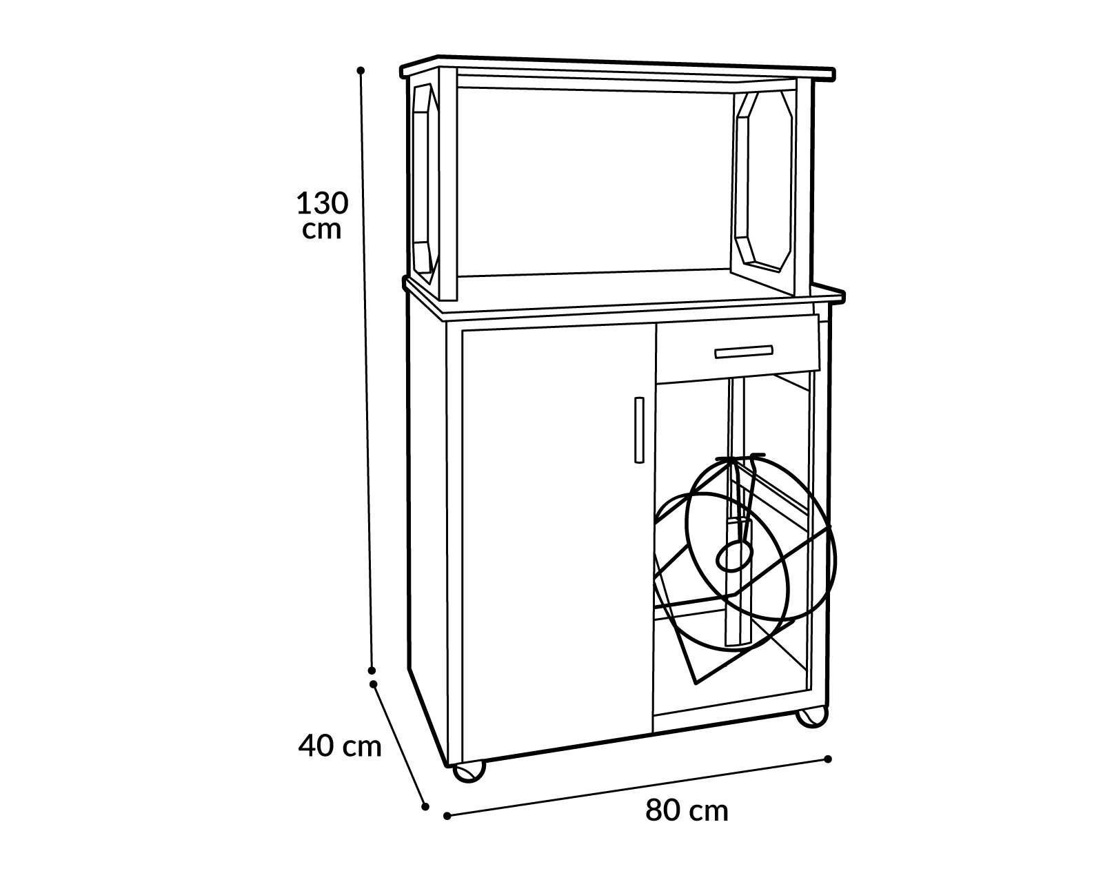 Foto 2 | Mueble Multiusos Liz