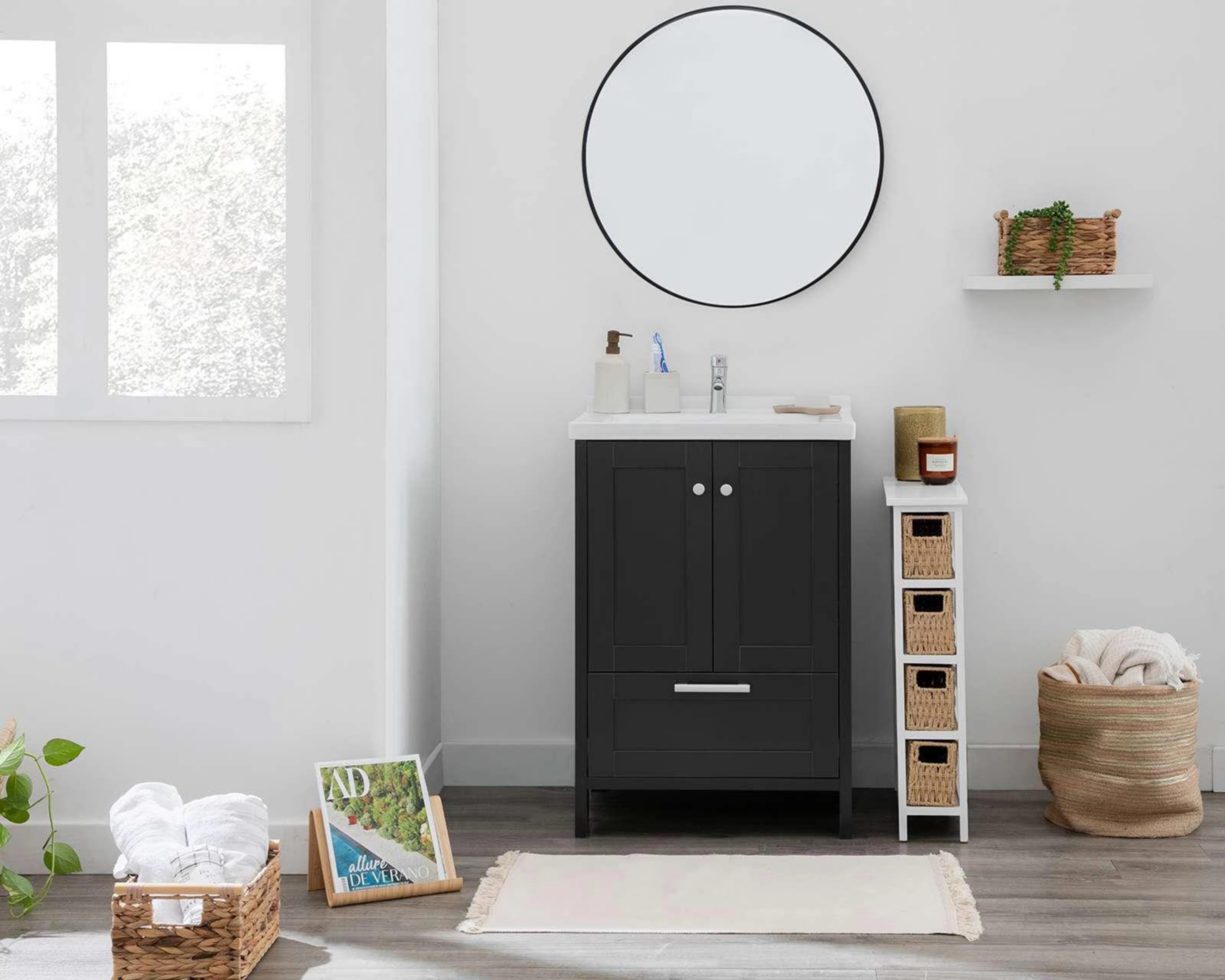 Mueble para Baño Valvanera Gris