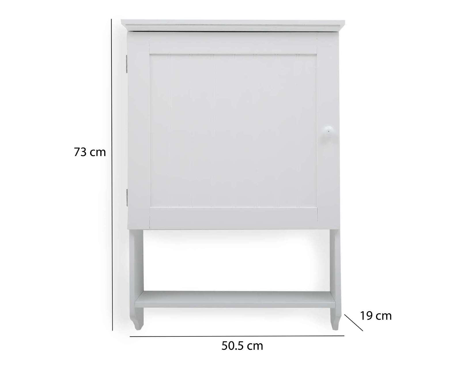 Foto 6 pulgar | Mueble para Baño +Simple Zircon Blanco