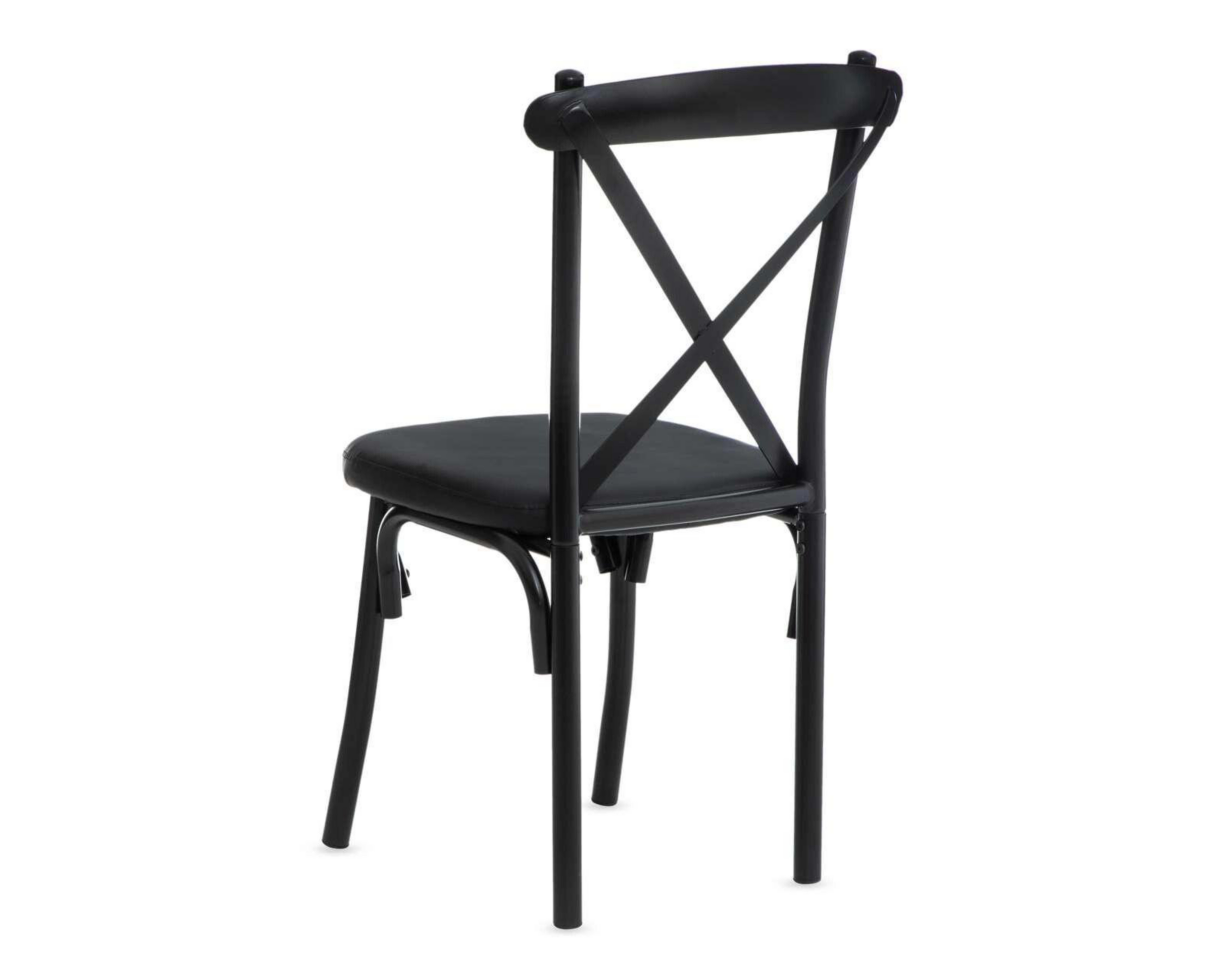 Foto 3 pulgar | Silla Houston Negra