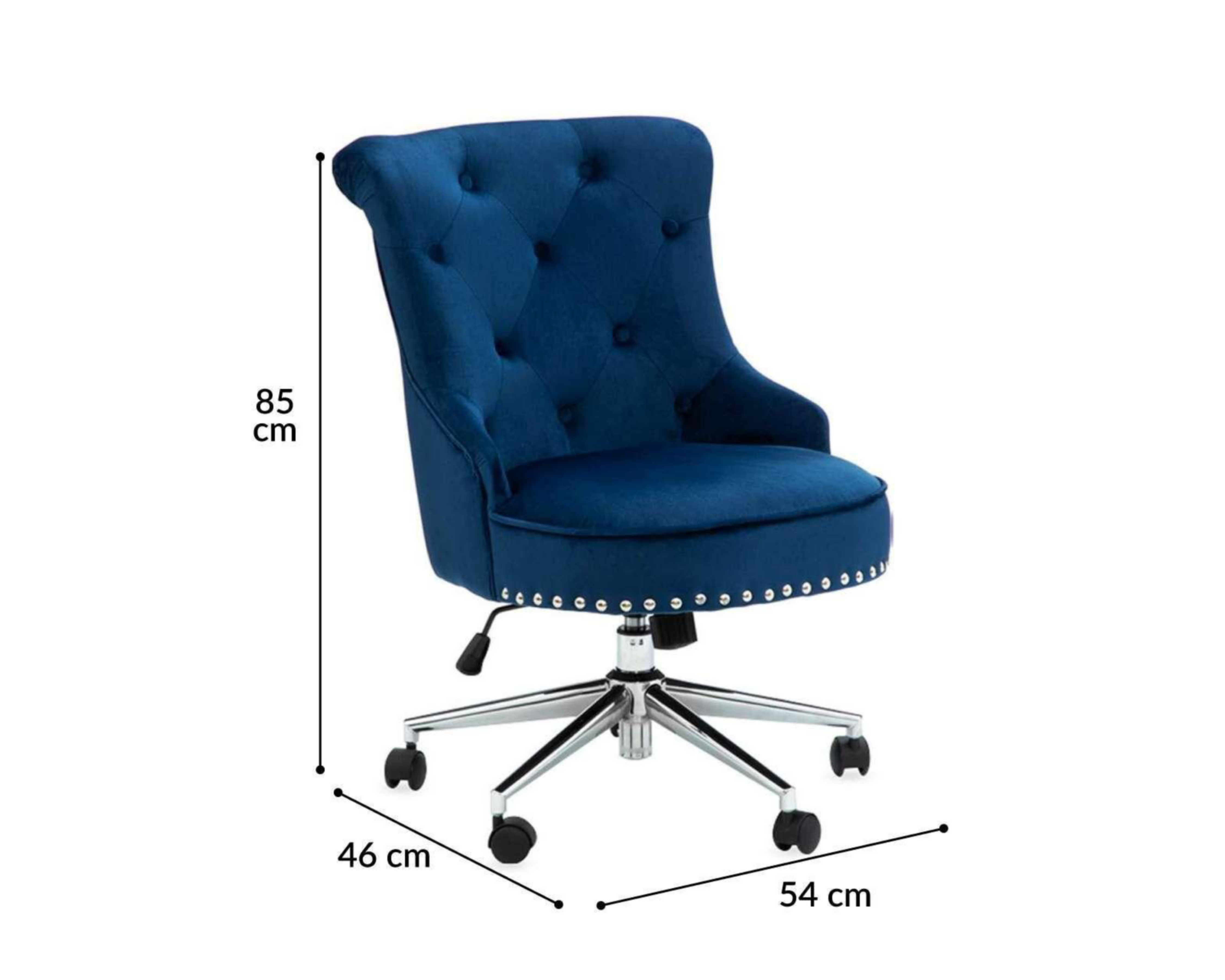 Foto 7 pulgar | Silla Lizeth Azul