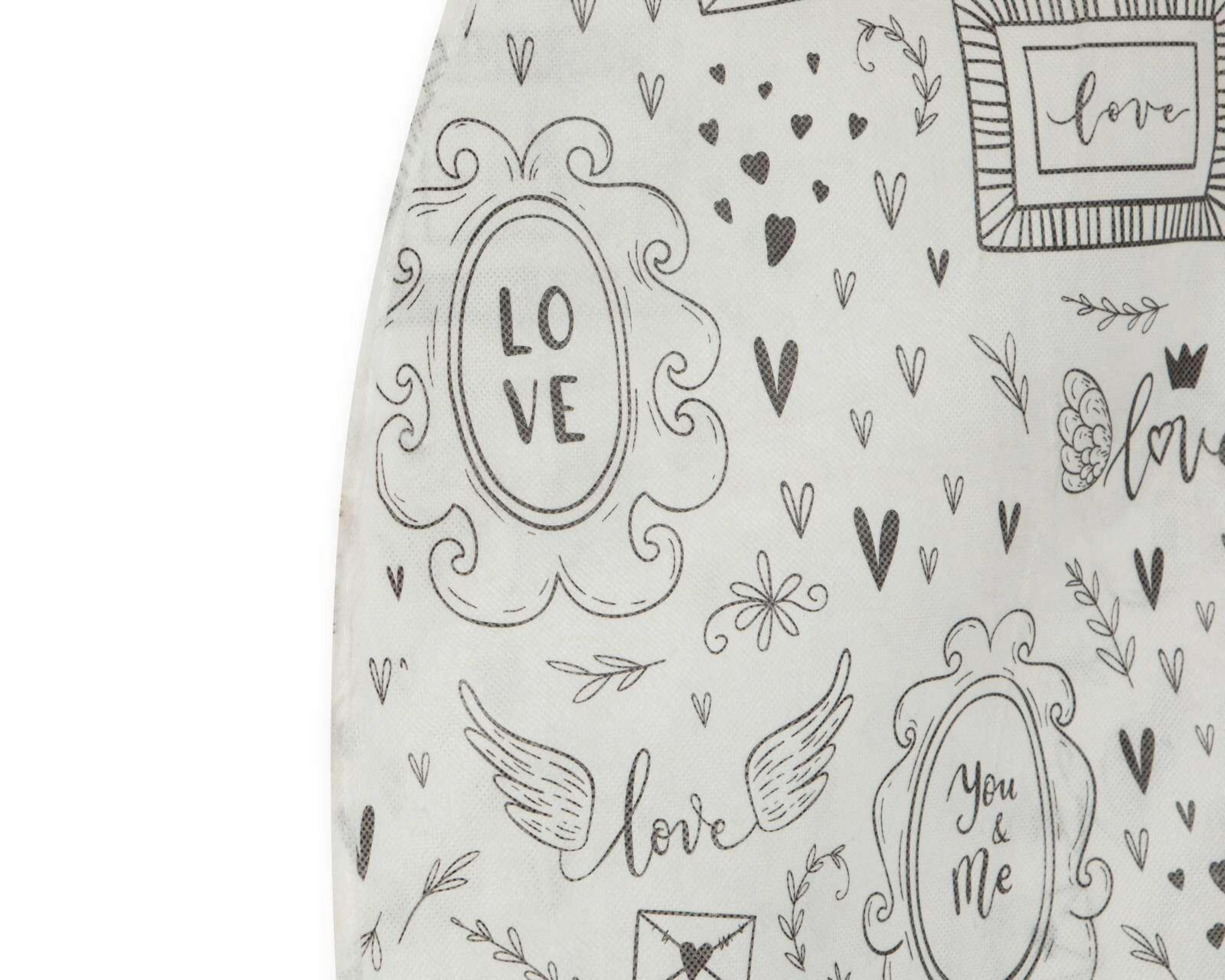 Foto 4 | Funda para Ropa +Simple de Tela y Plástico