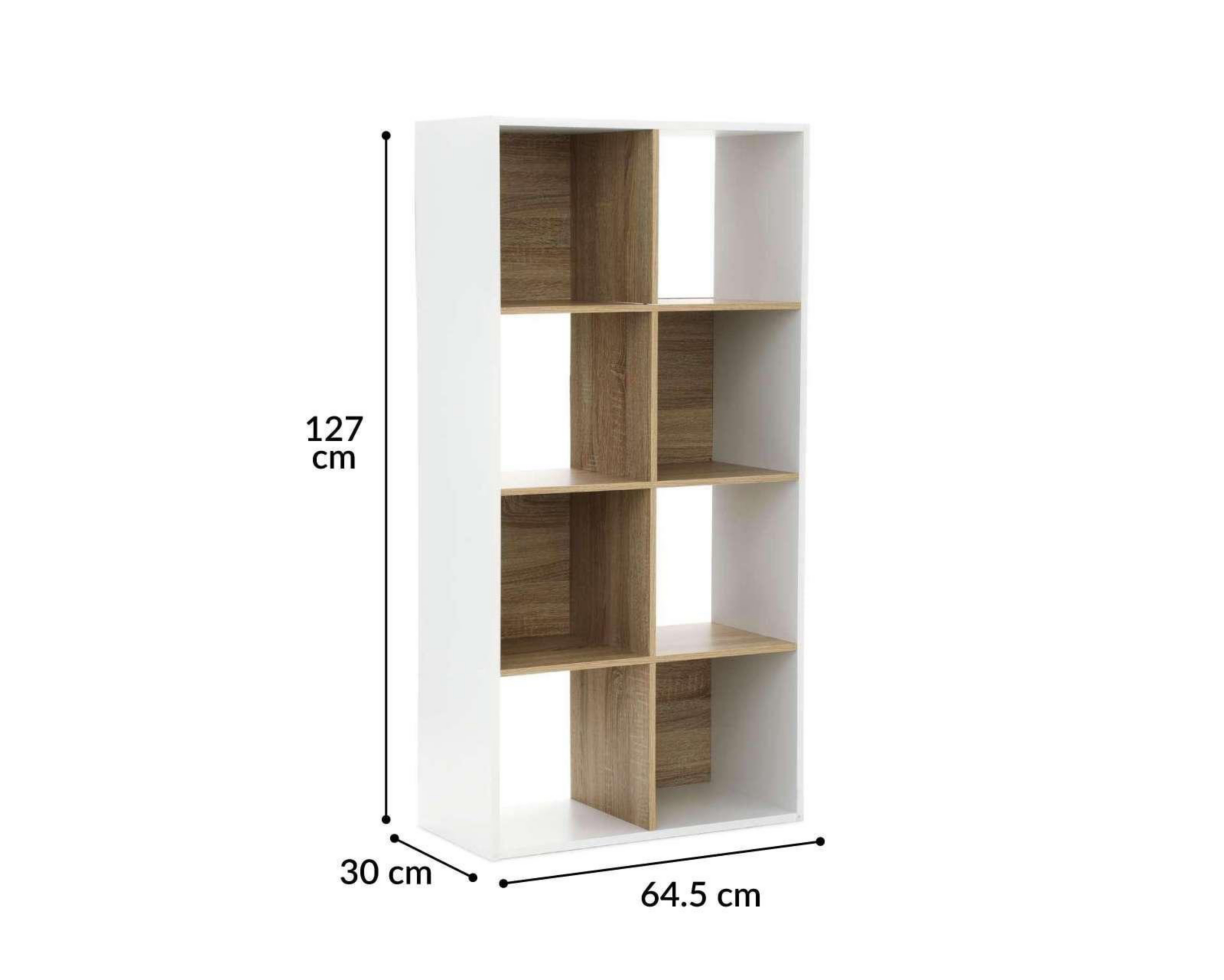 Foto 6 pulgar | Mueble Divisor +Simple Ámbar