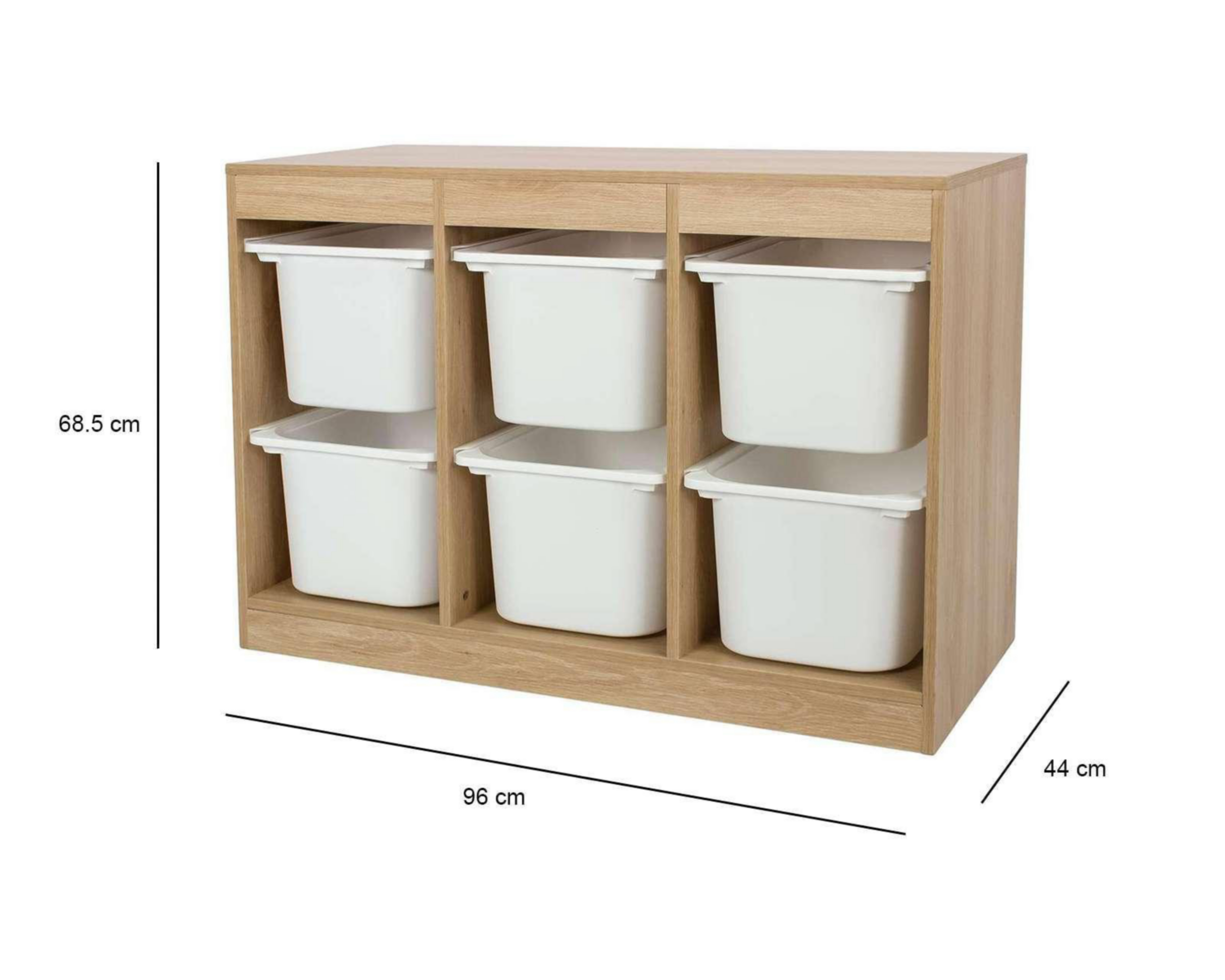 Foto 7 pulgar | Mueble Organizador para Juguetes +Simple