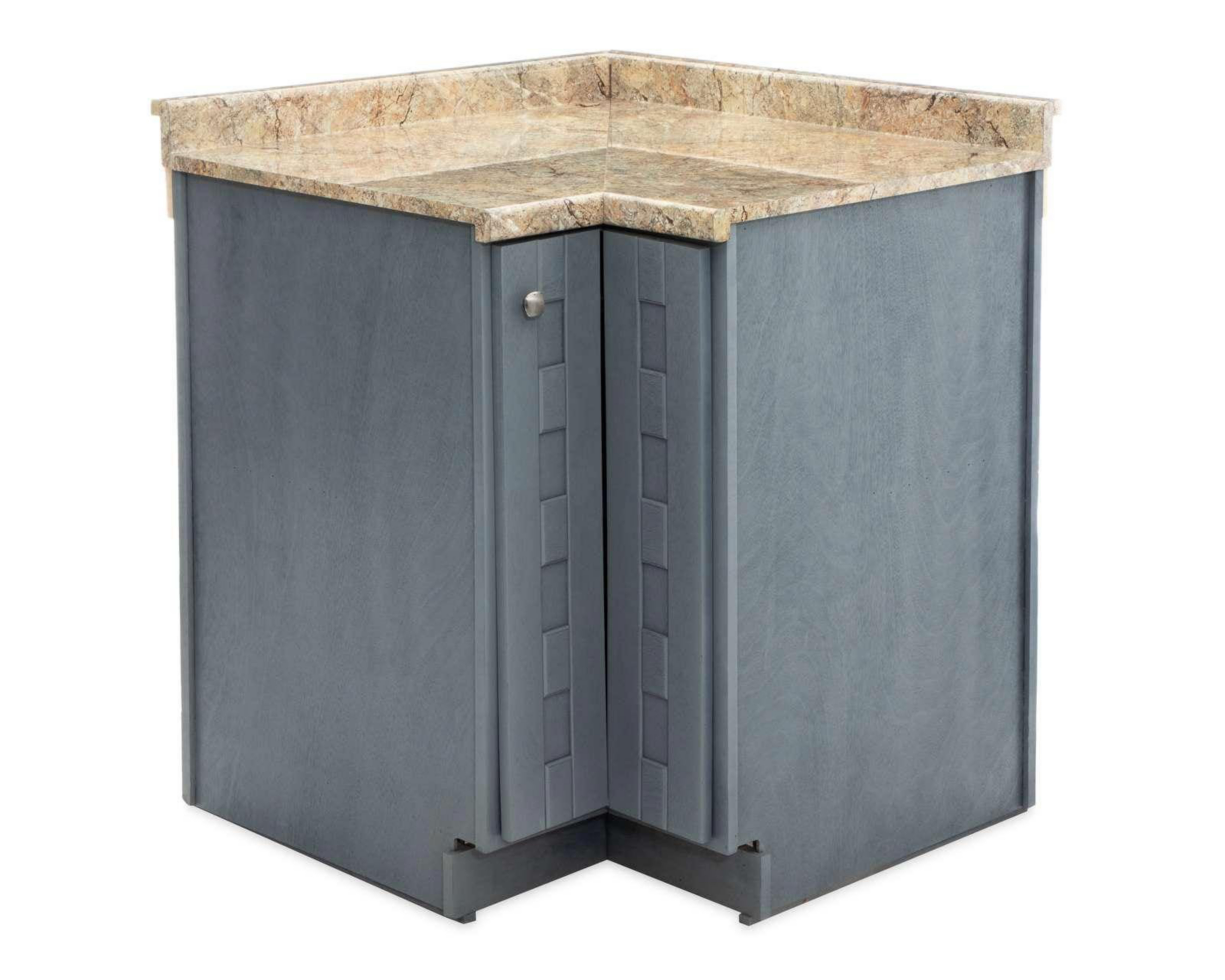 Base Esquinera para Cocina Perla Gris 90 cm $3,359