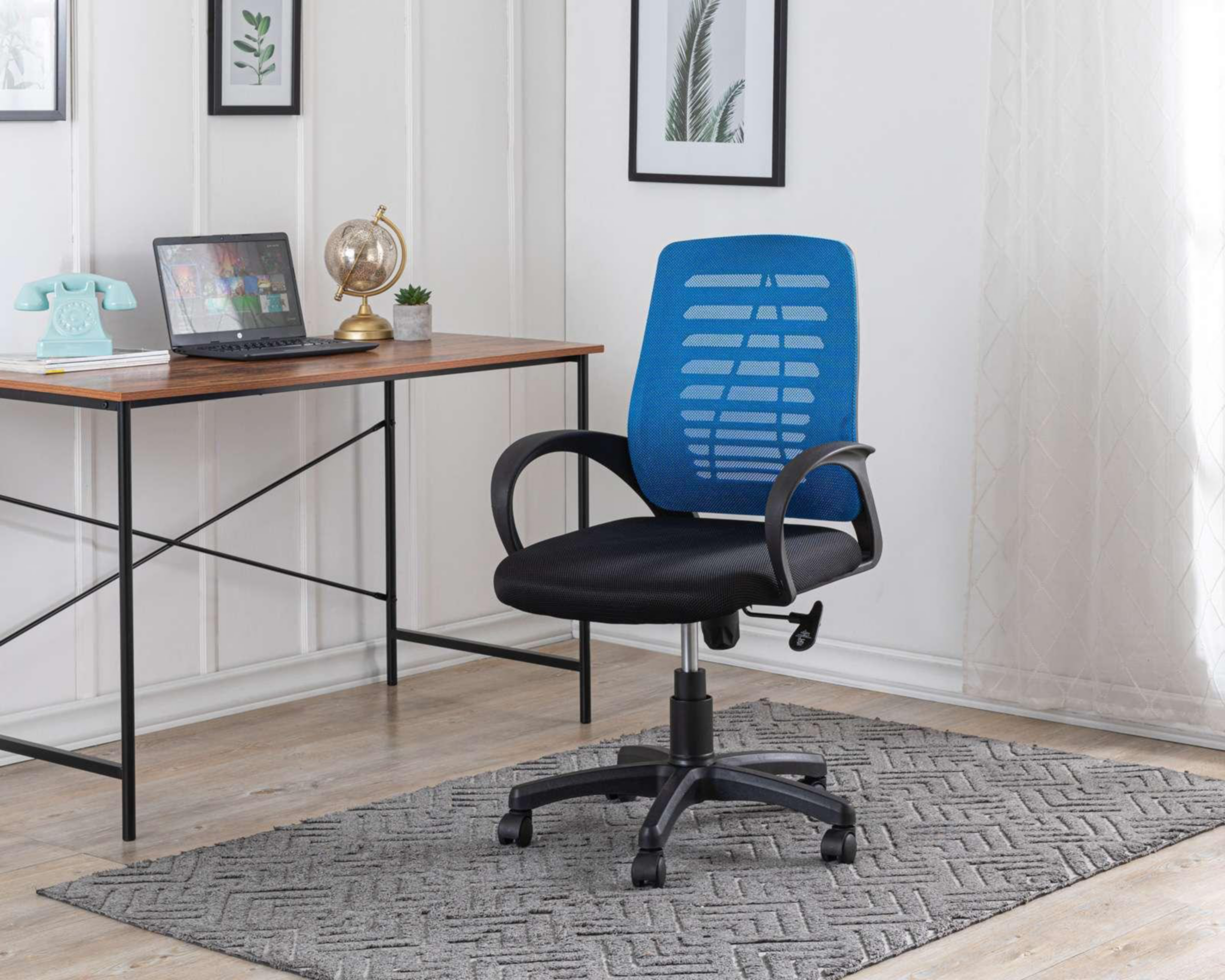 Silla de Oficina Turquesa