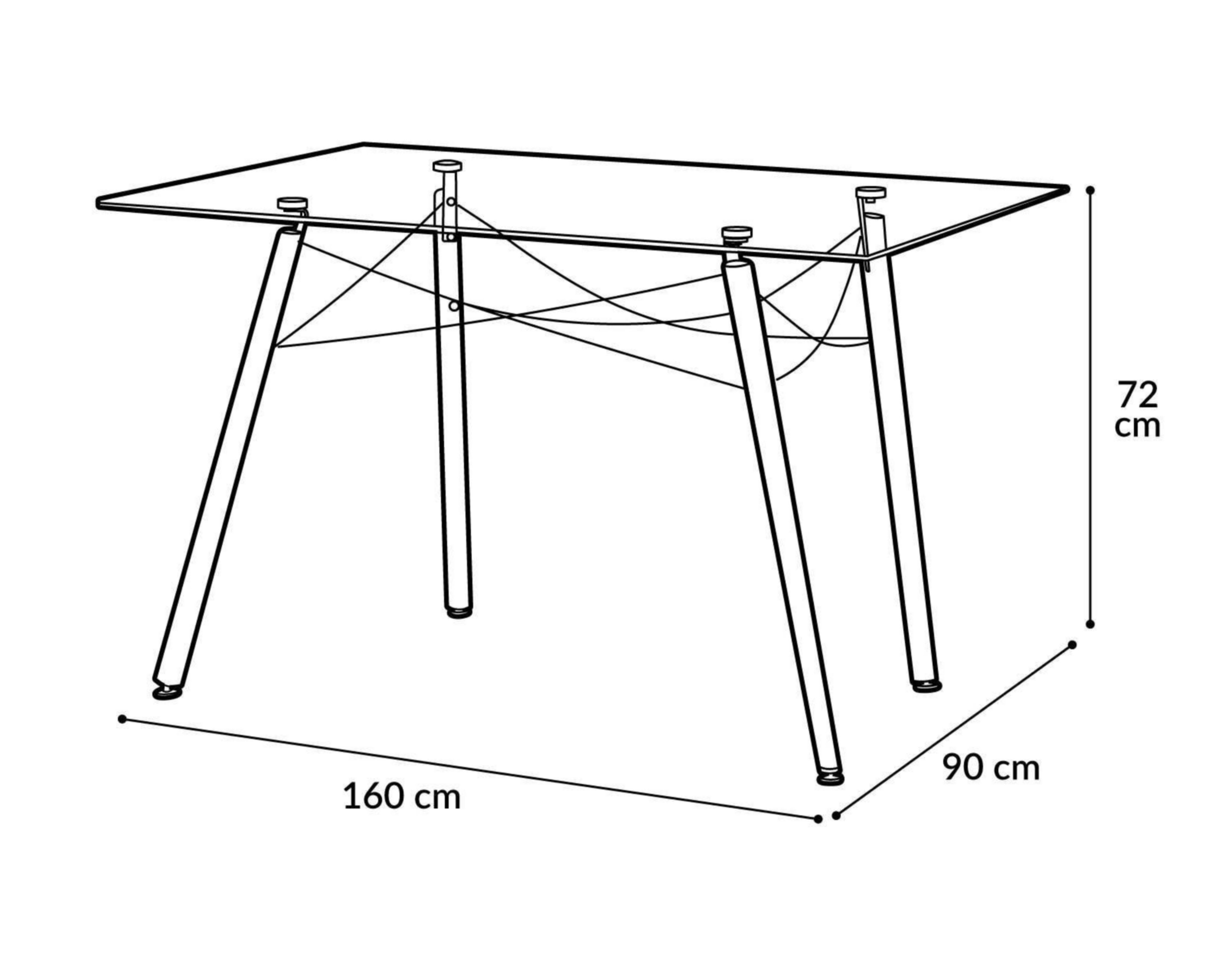 Foto 6 | Mesa para Comedor Mily