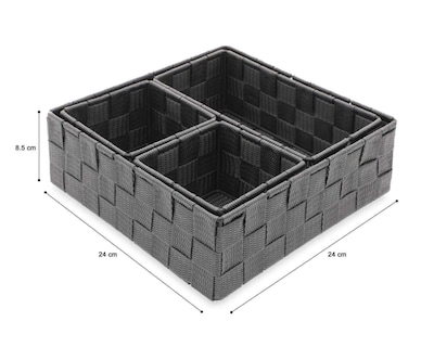 Foto 8 | Caja de Tela Natali +Simple 4 Piezas