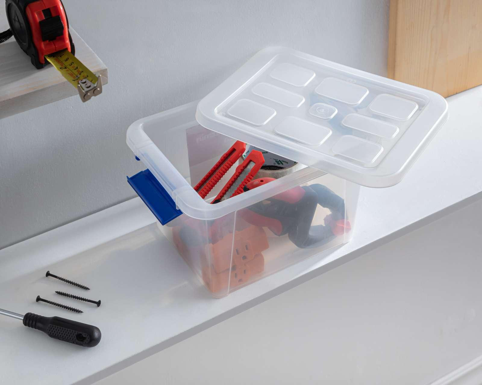 Foto 6 pulgar | Caja de Almacenamiento Yazmín 6 L