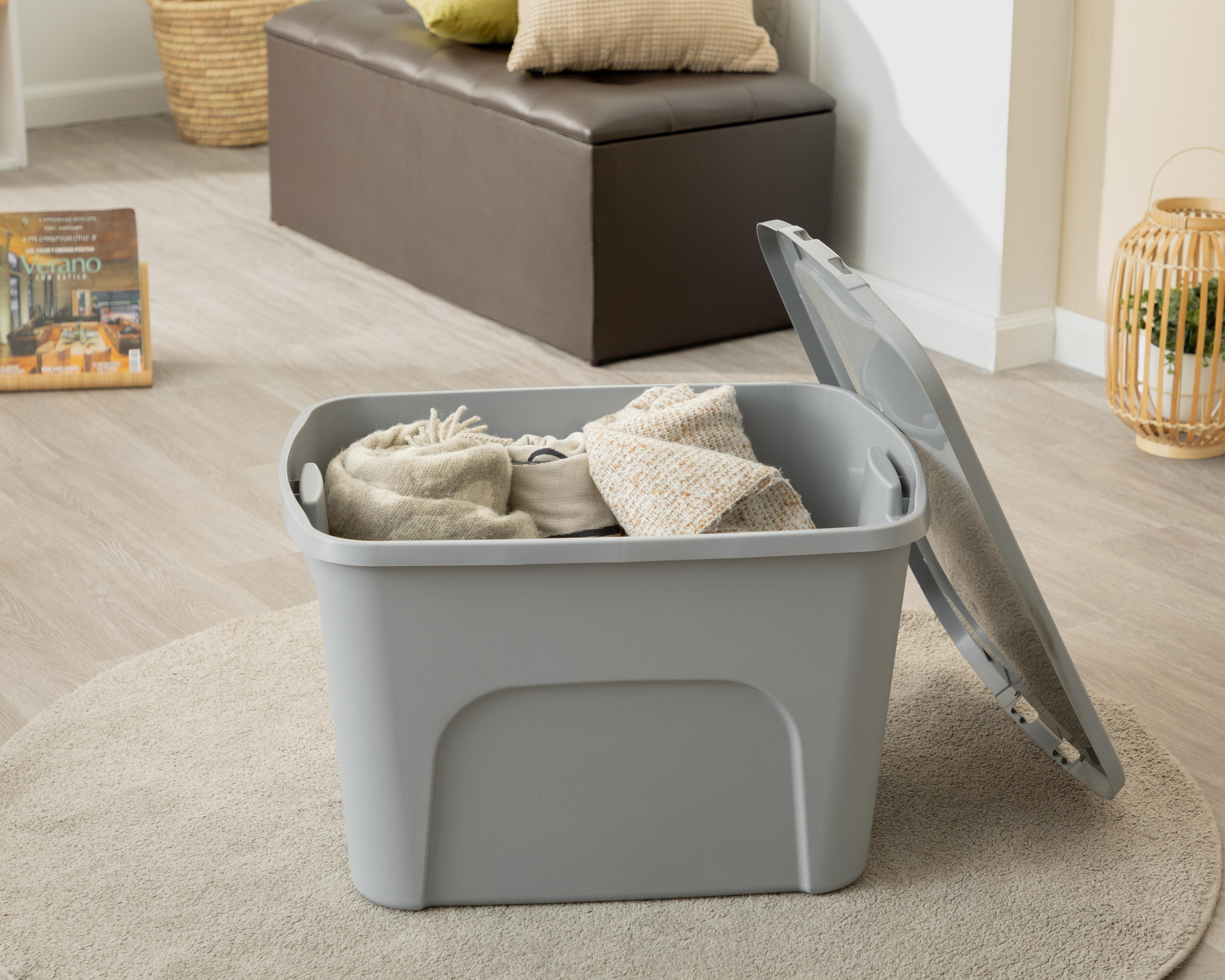 Foto 6 pulgar | Caja de Almacenamiento Italhome 87 L