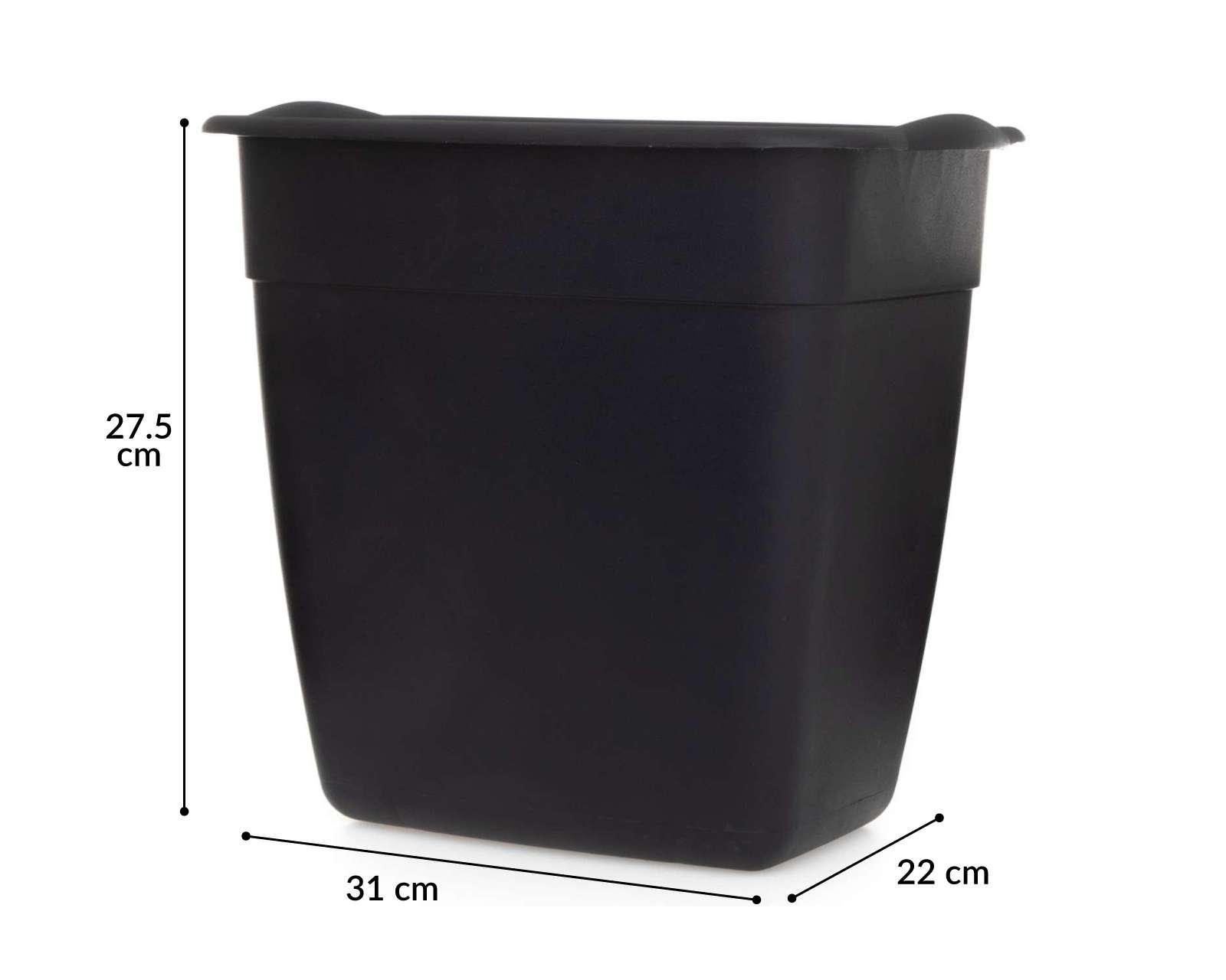 Foto 4 | Bote de Basura Plastic TR Papelero 11 L