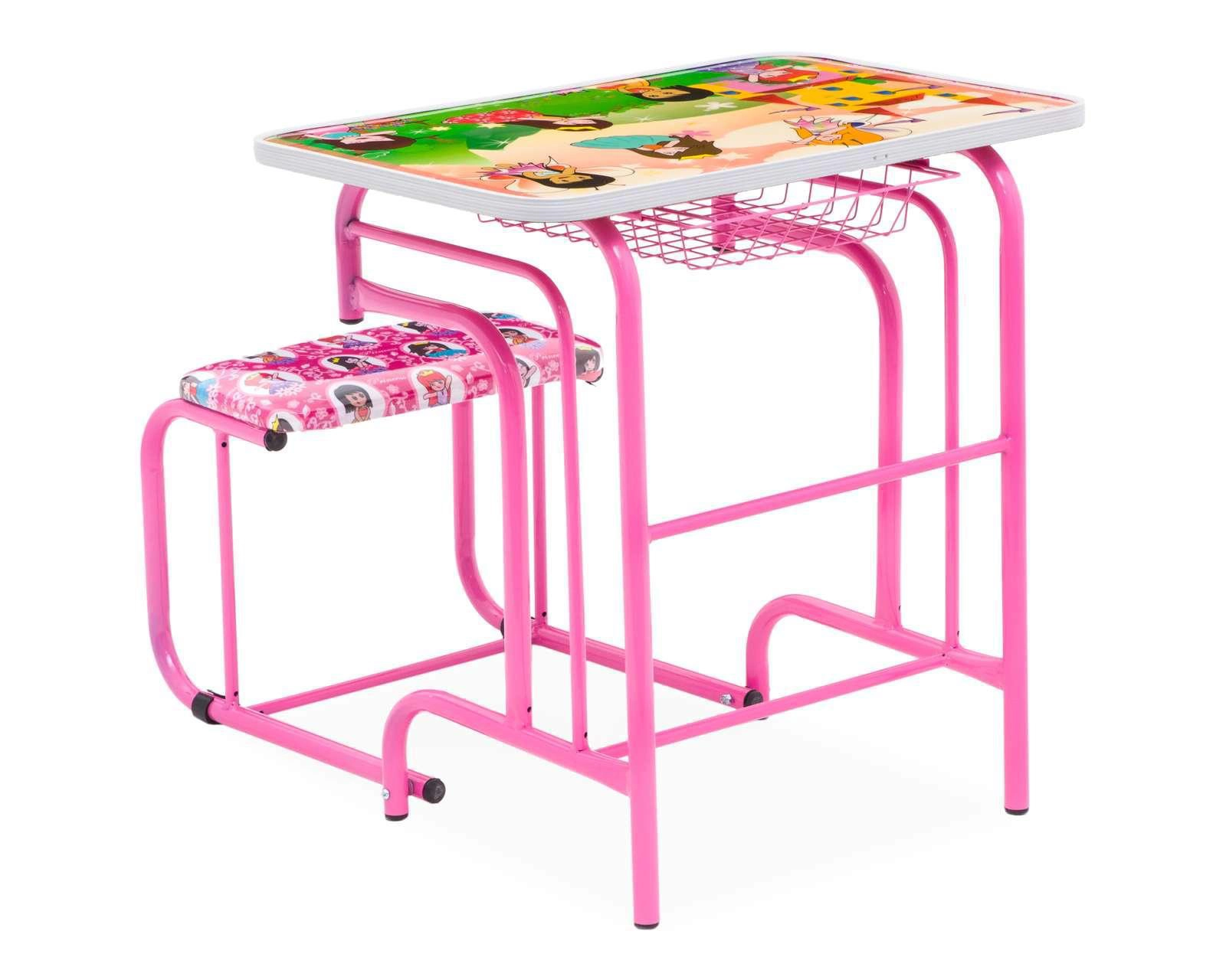 Foto 2 | Escritorio Infantil ABC Rosa