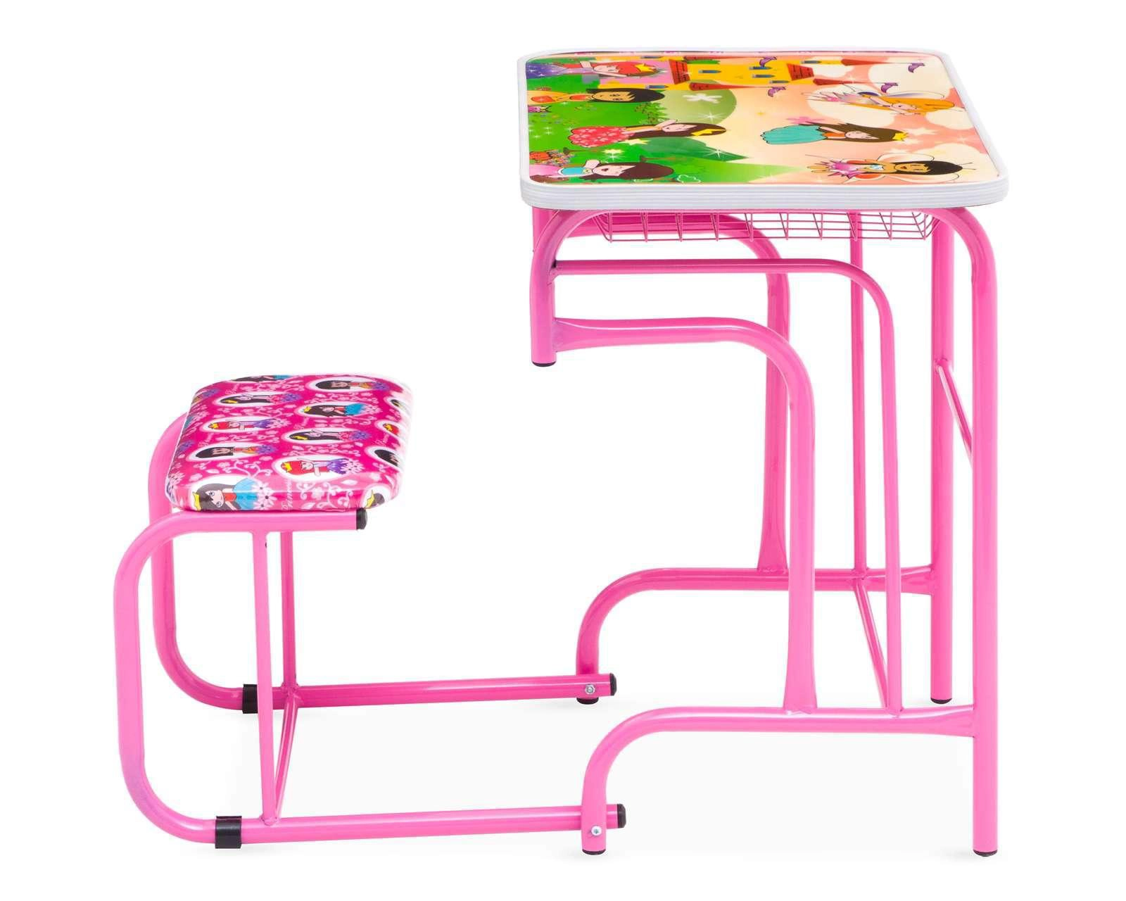 Foto 4 pulgar | Escritorio Infantil ABC Rosa