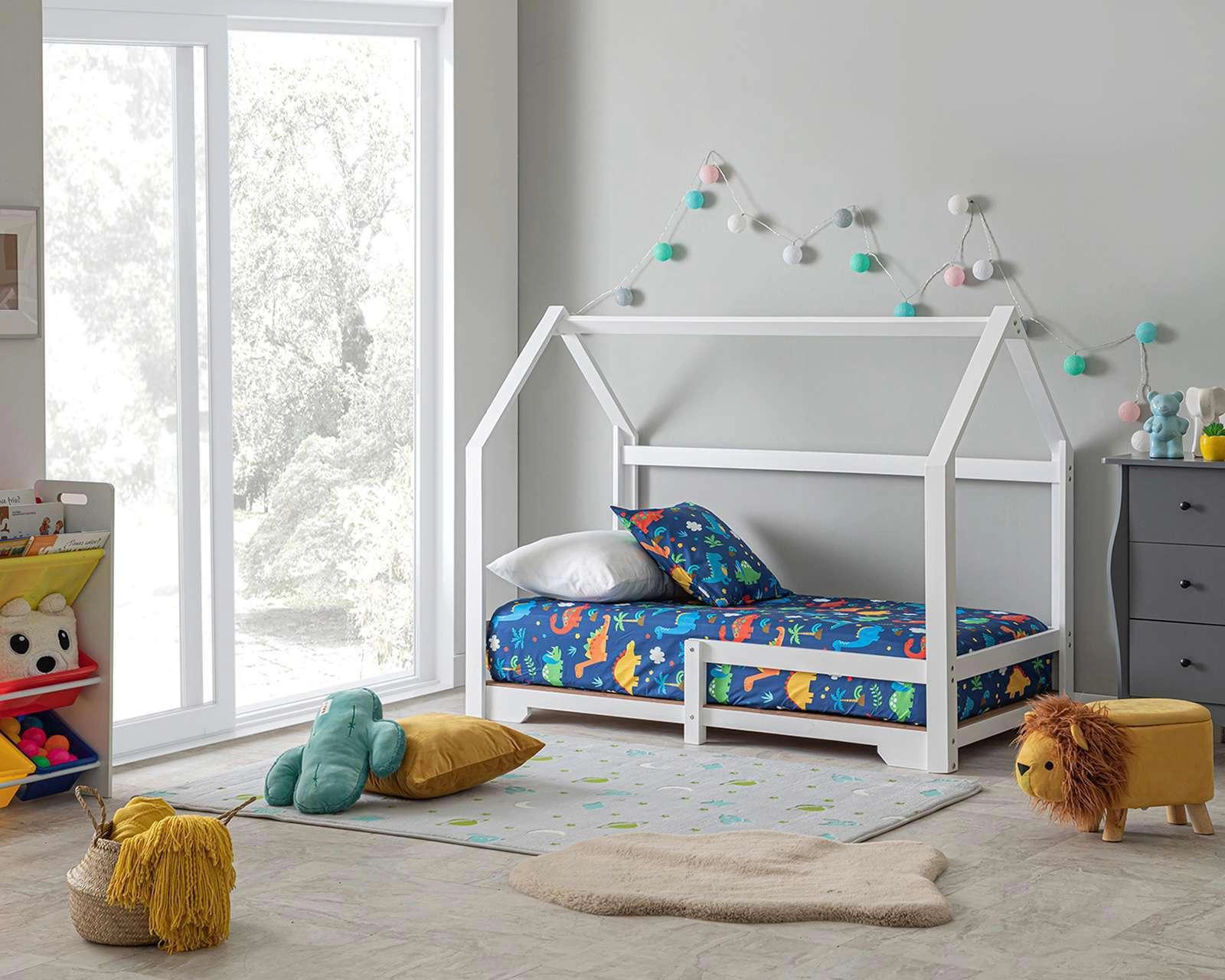 Cama Infantil Montessori Blanca