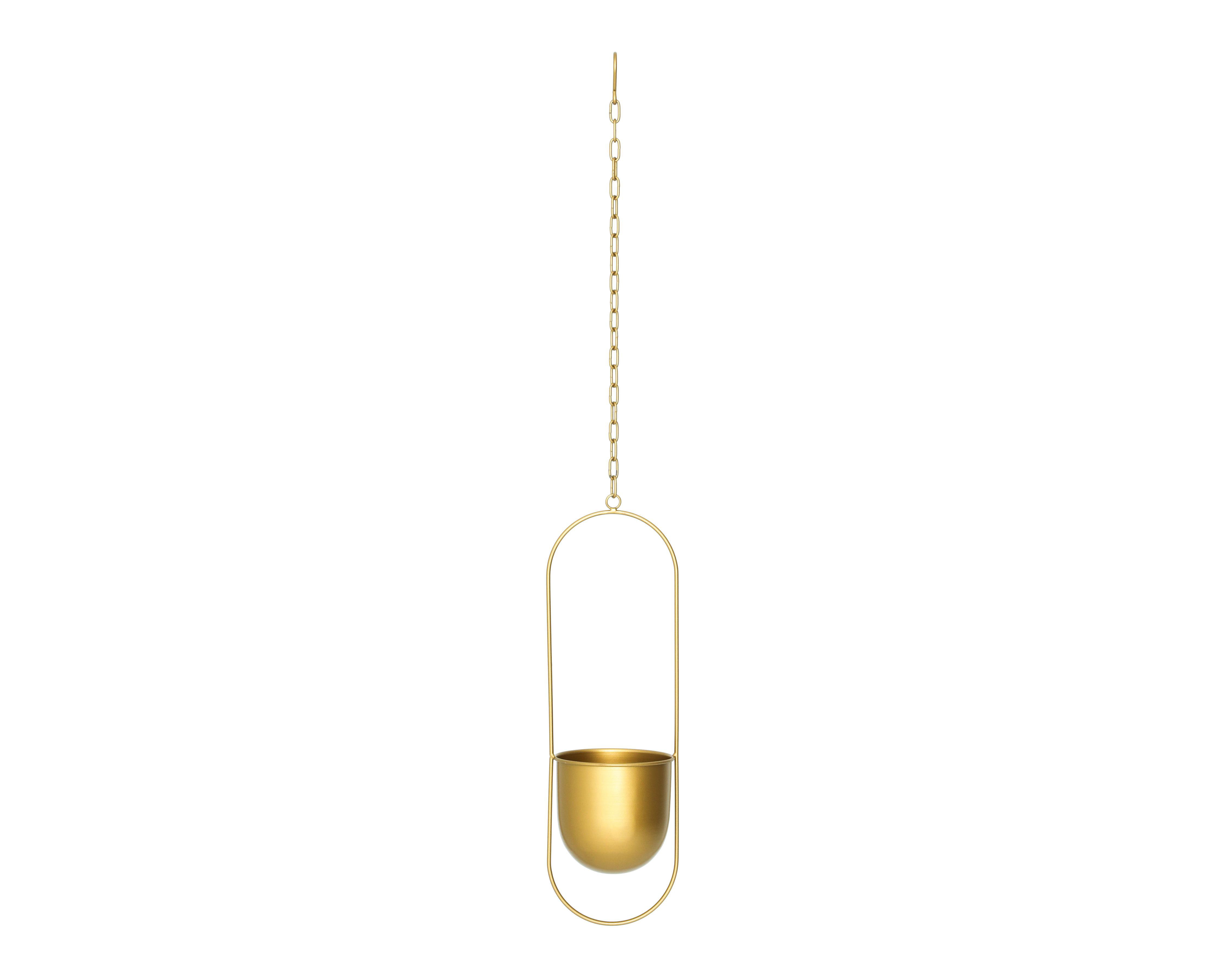 Maceta Colgante Congo Manzanilla Oro 98 cm