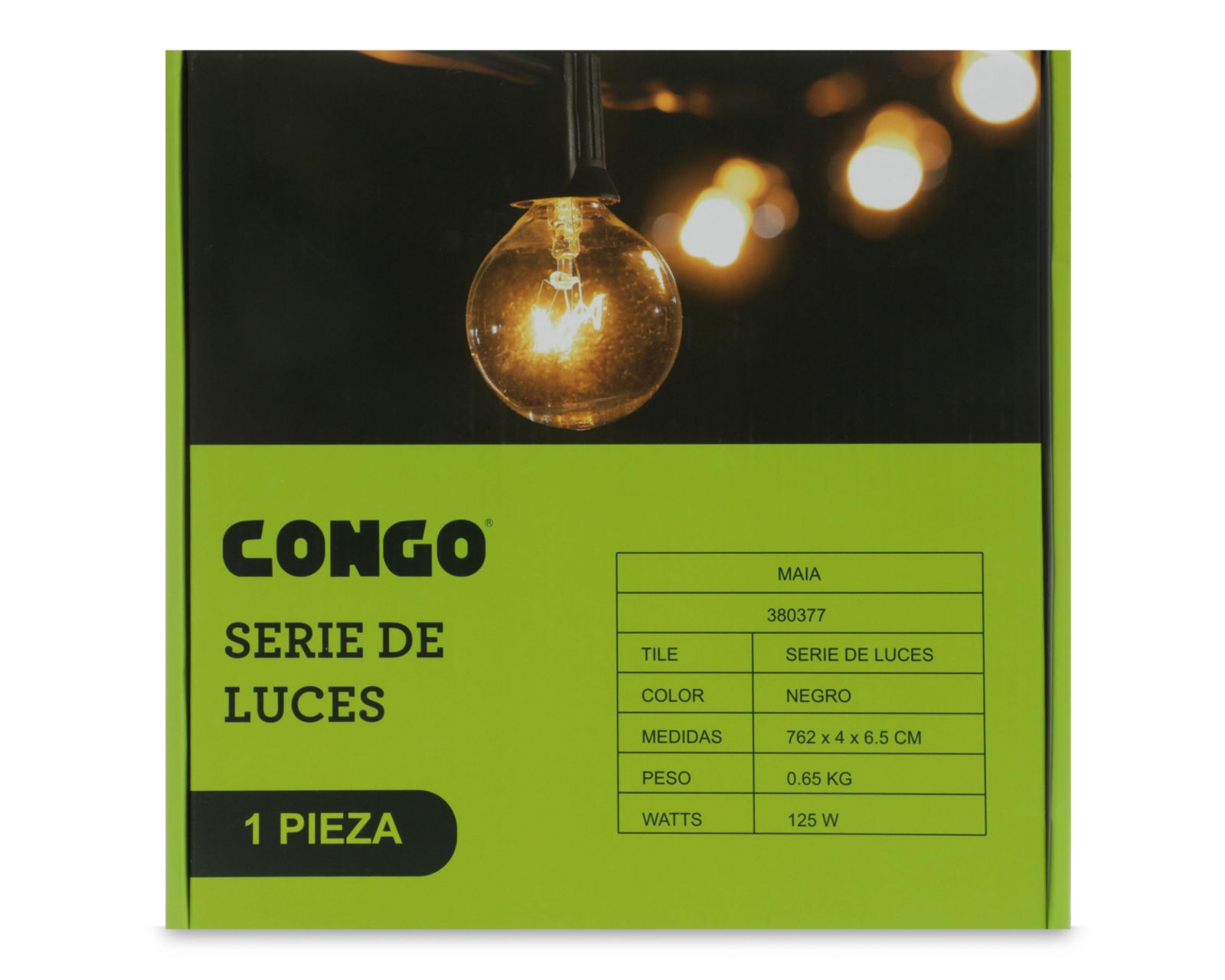 Foto 4 pulgar | Tira de Luces Congo 7.62 Metros