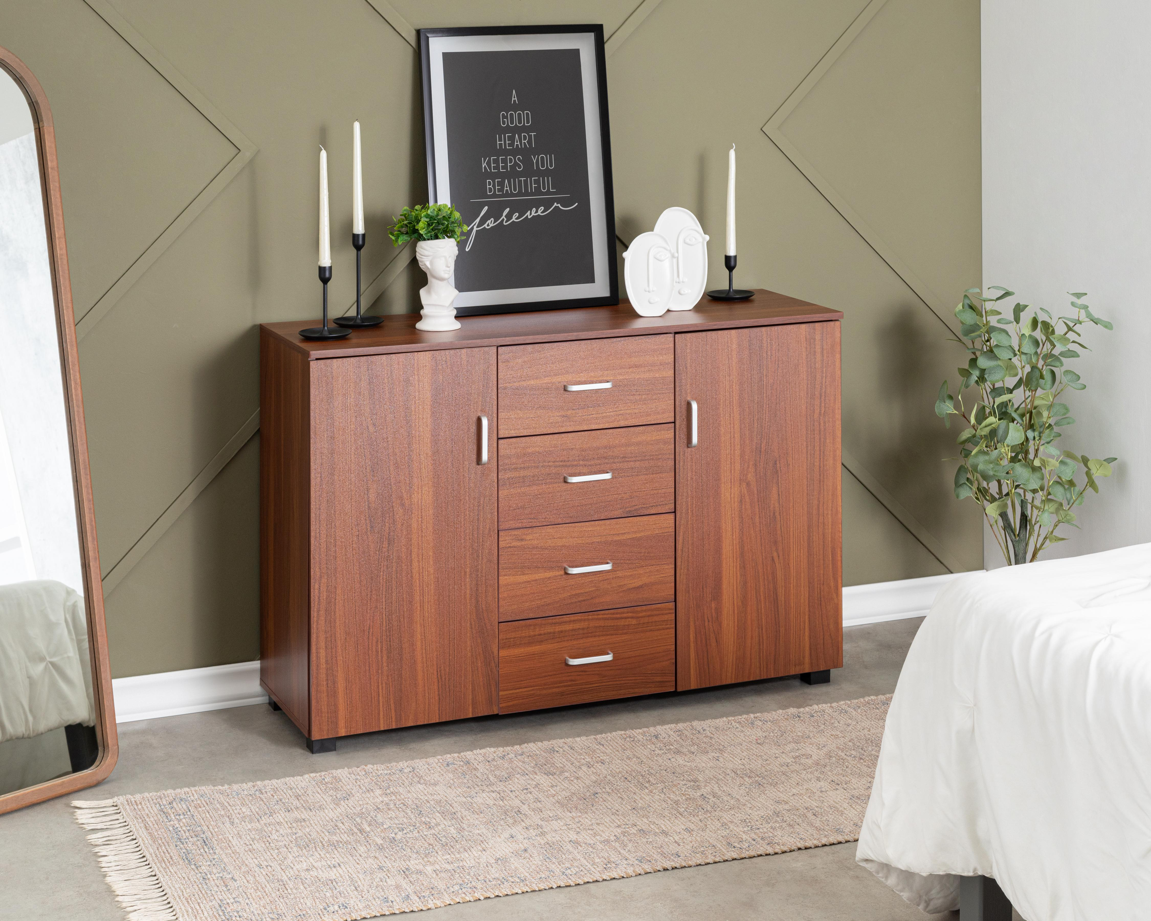 Cómoda Mark Café 120 cm $3,999