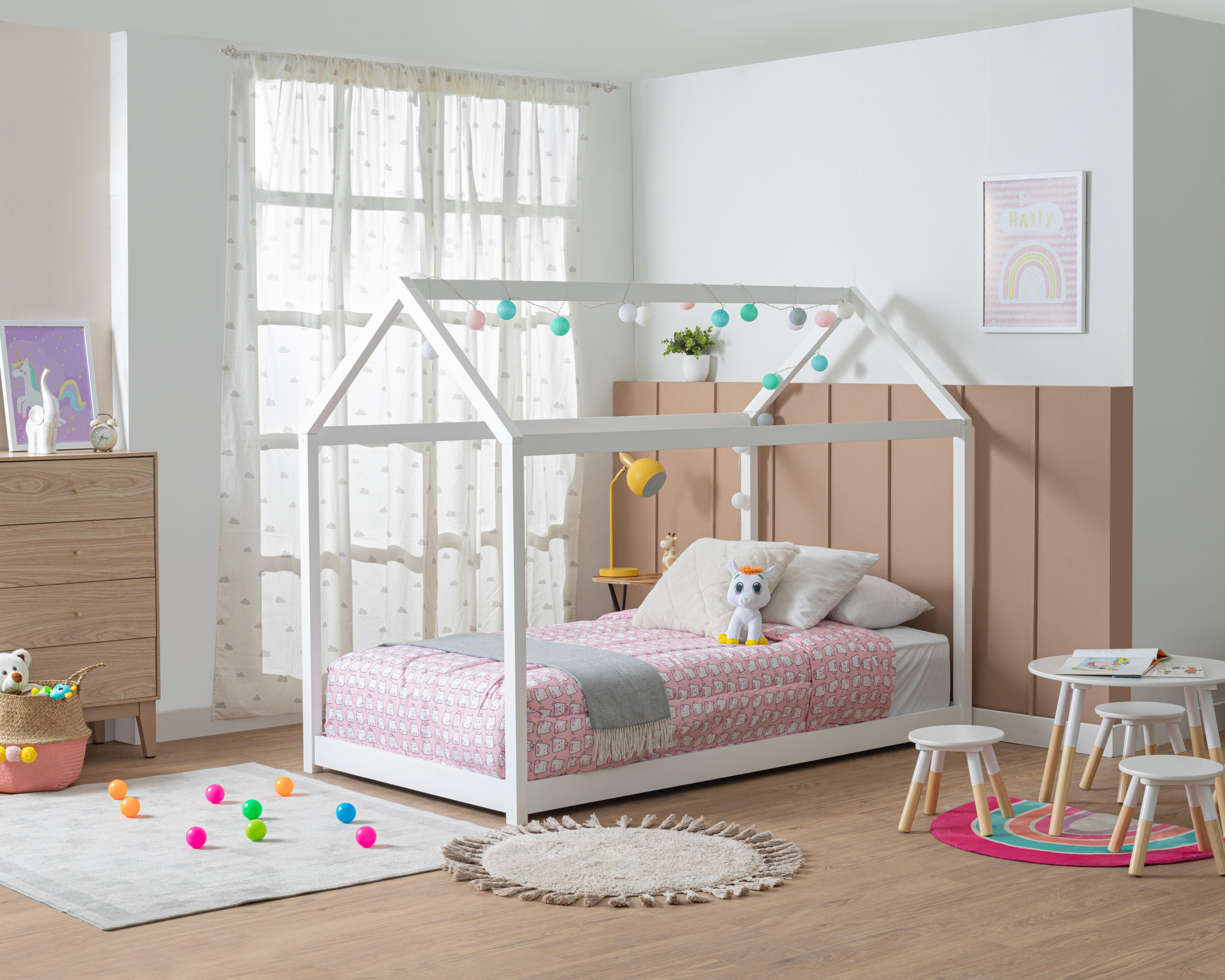 Cama Infantil Rodri Blanca