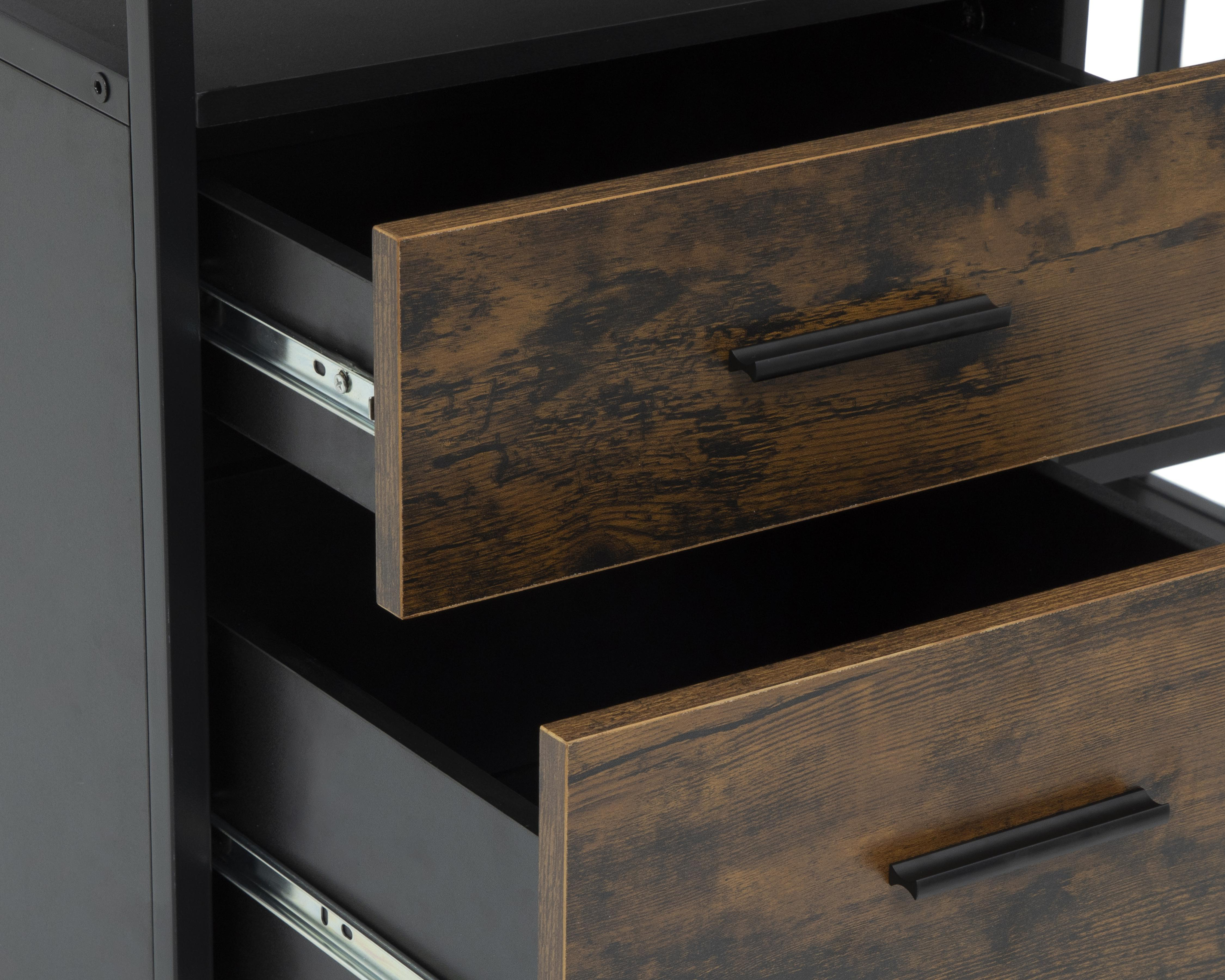 Foto 6 | Mueble Divisor +Simple Dante Negro