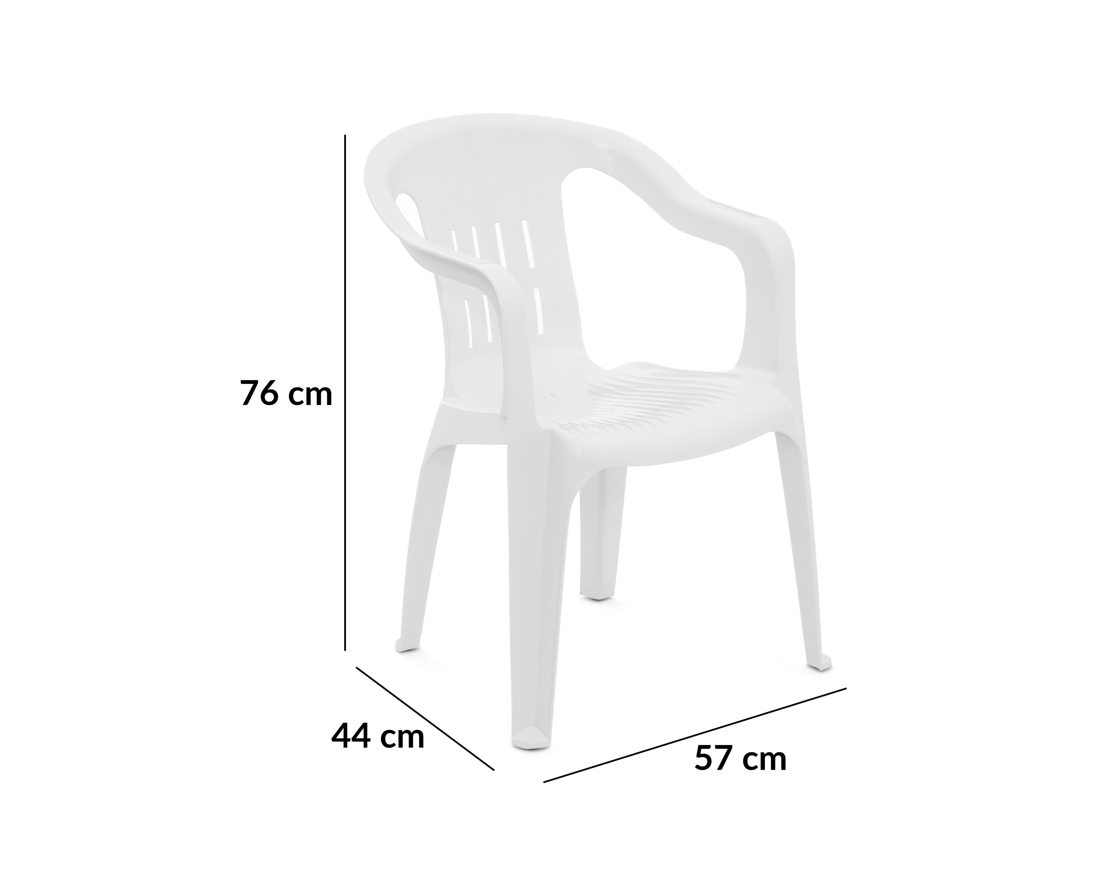 Foto 7 pulgar | Silla Confort Chapala de Plástico