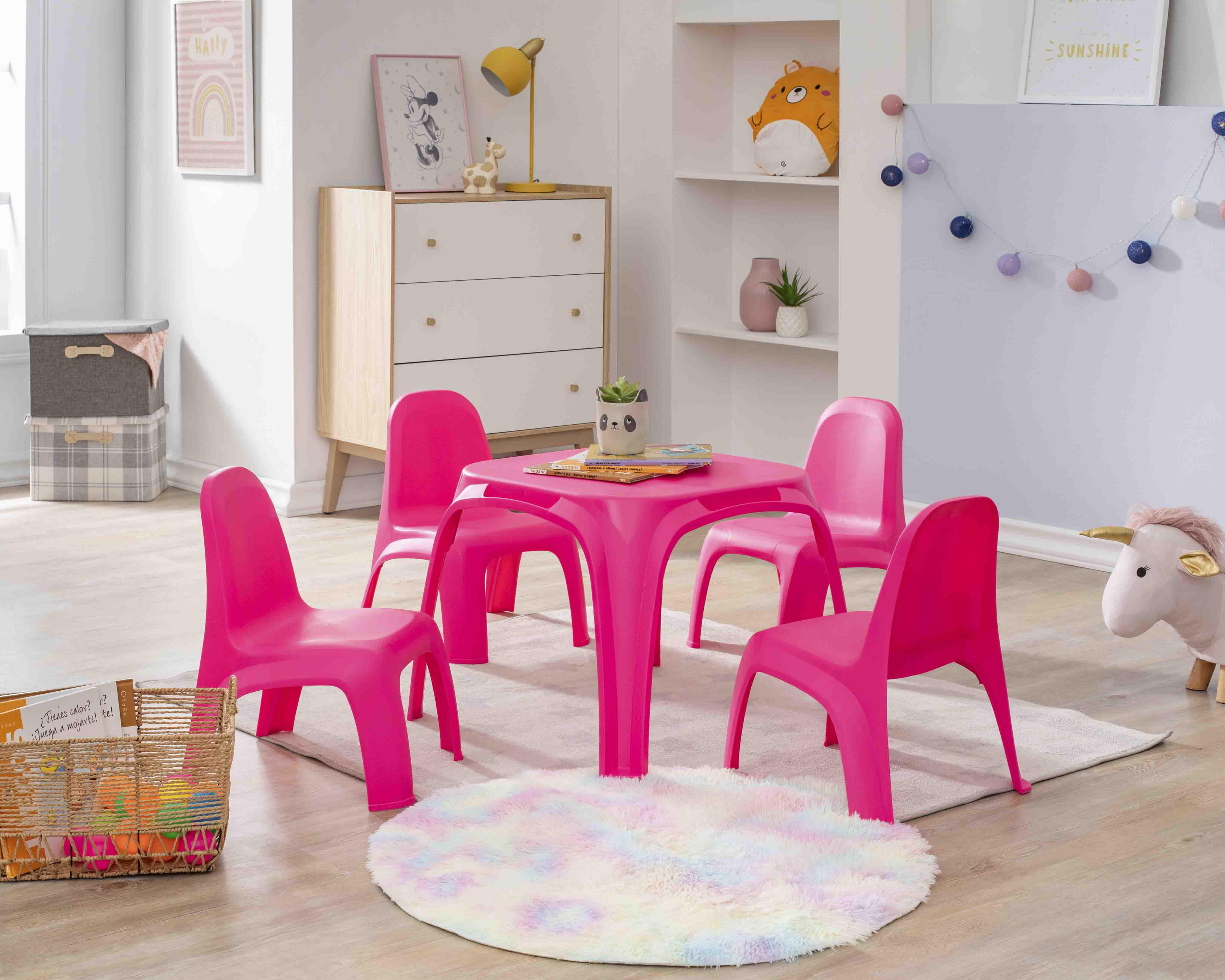 Mesa Infantil Cuadrada Italhome