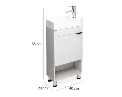 Foto 7 | Mueble para Baño Mobi Malibú con Lavamanos