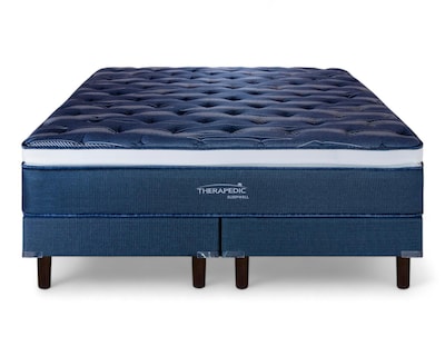 Foto 3 | Juego de Colchón y Box King Size Therapedic Sleepwell