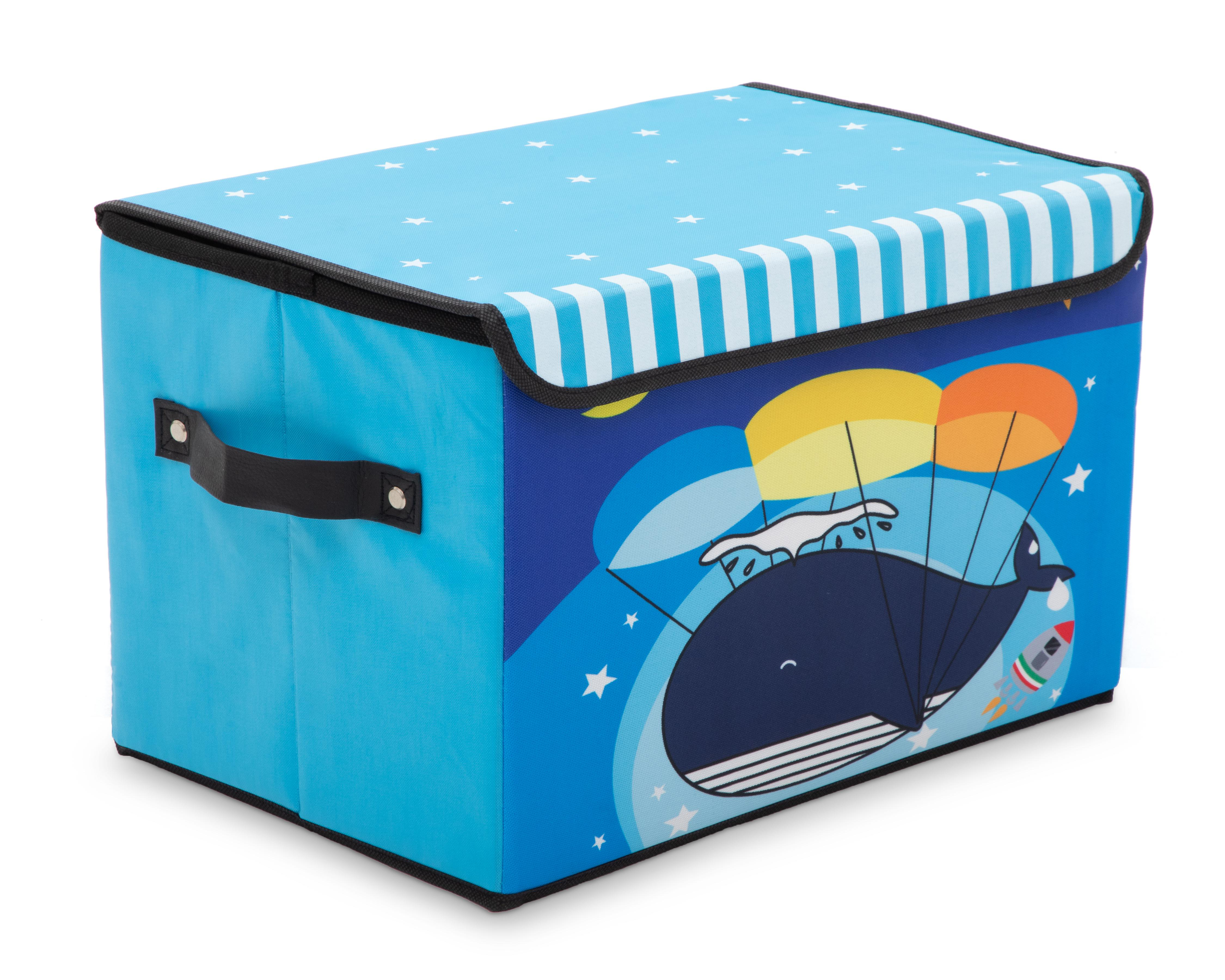 Caja de Almacenamiento +Simple Ballena Azul