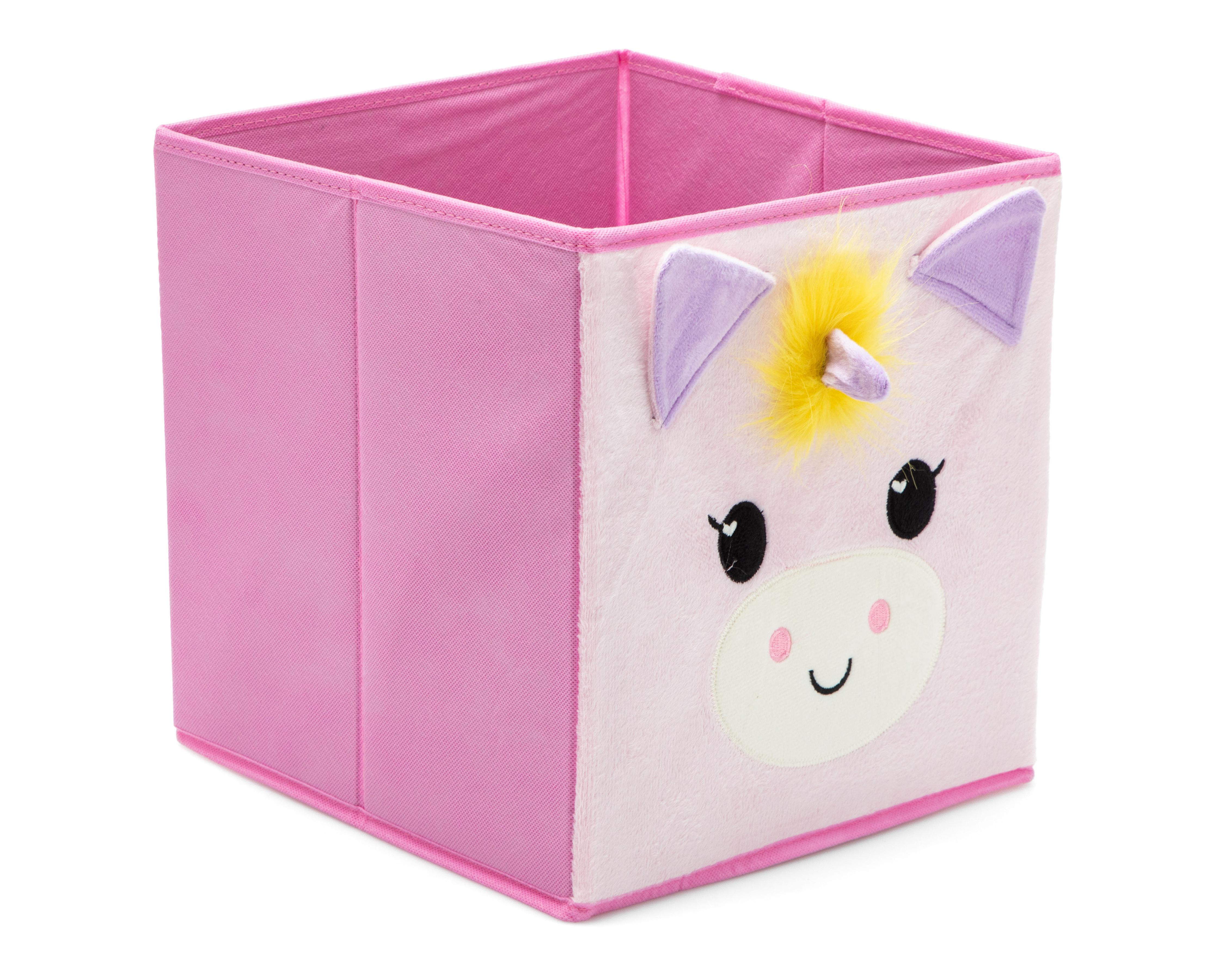 Foto 2 | Caja de Almacenamiento de Poliéster +Simple Unicornio