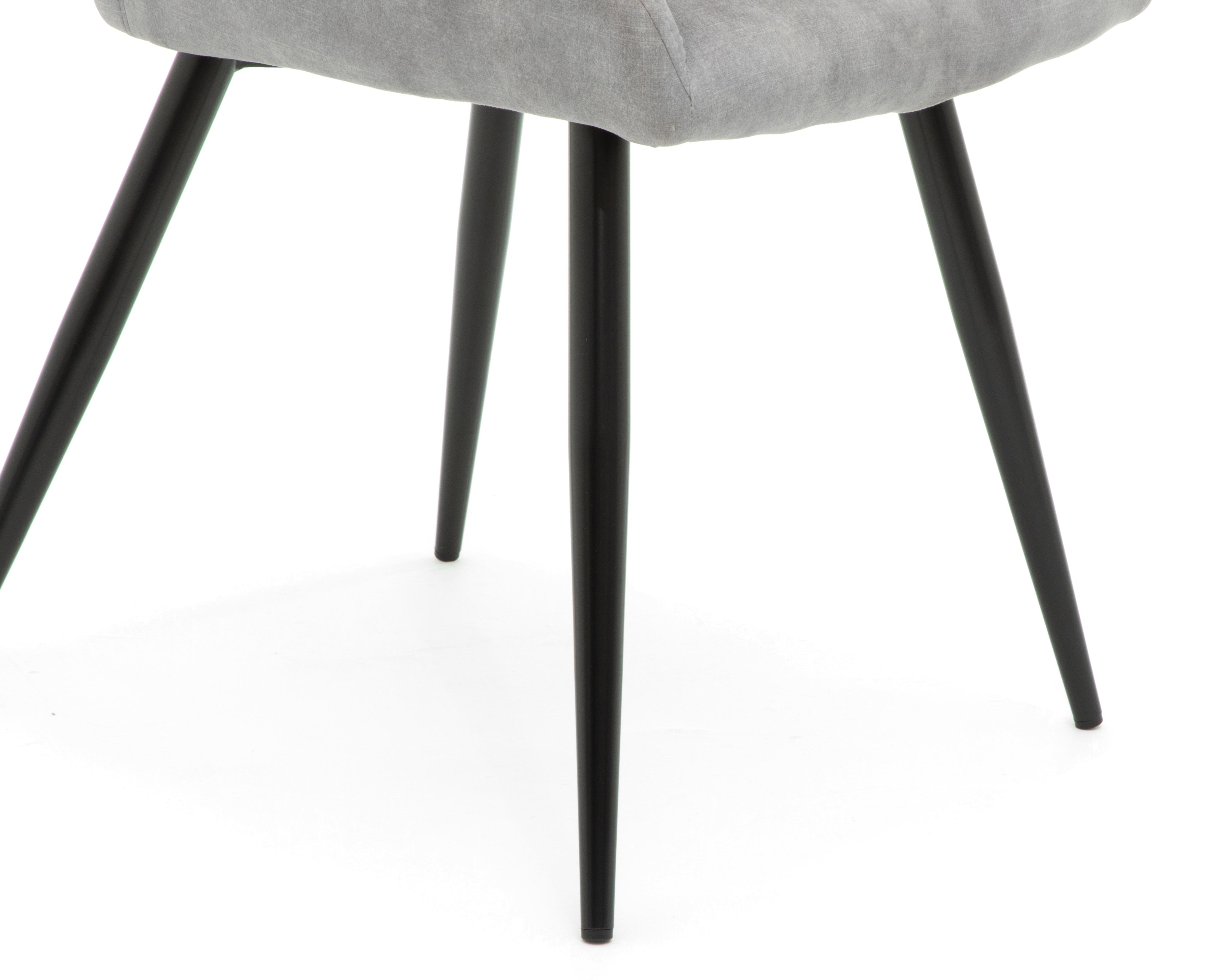 Foto 5 pulgar | Silla Vicenza Gris