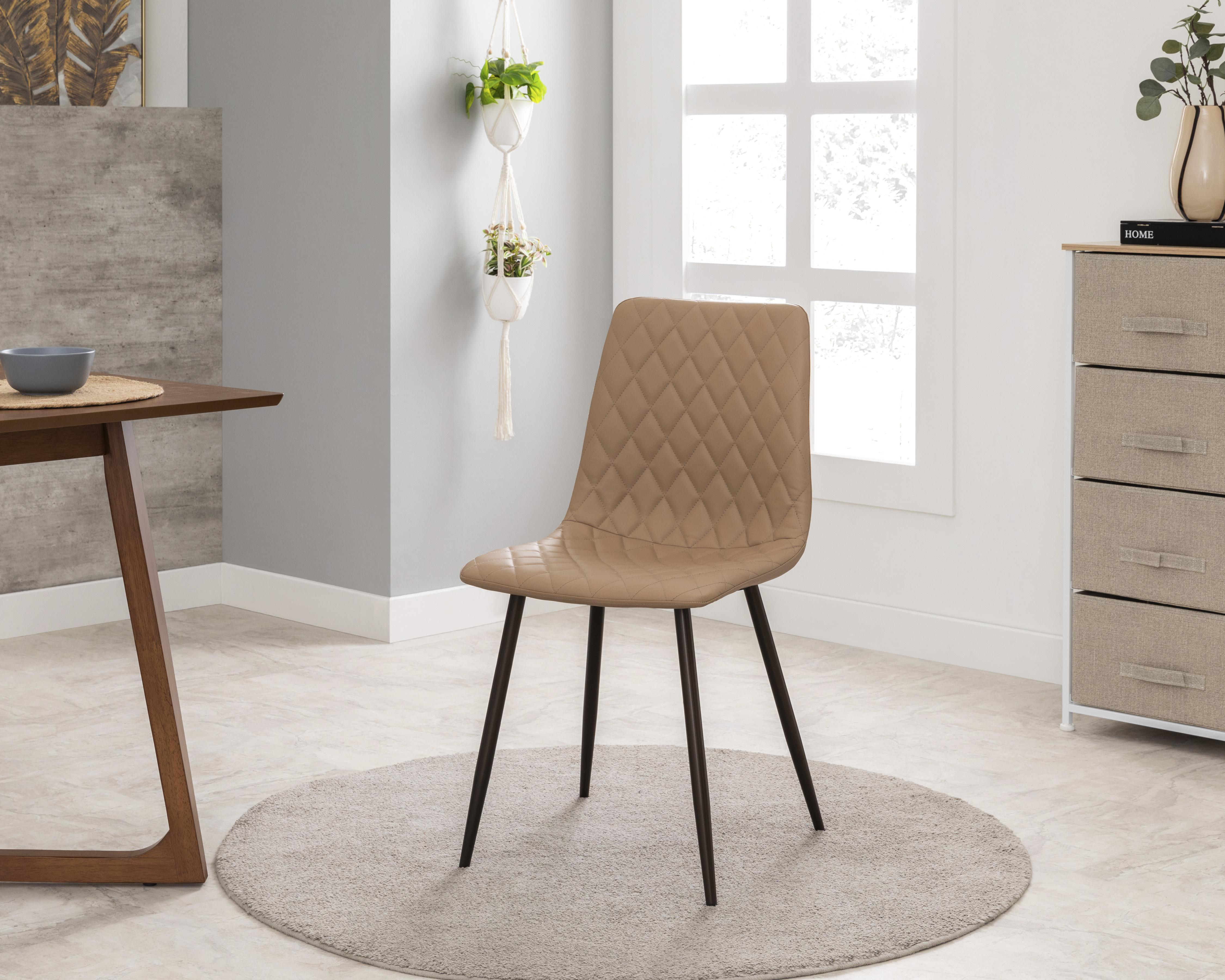 Foto 1 | Silla de Metal Ikal Palermo Capuchino