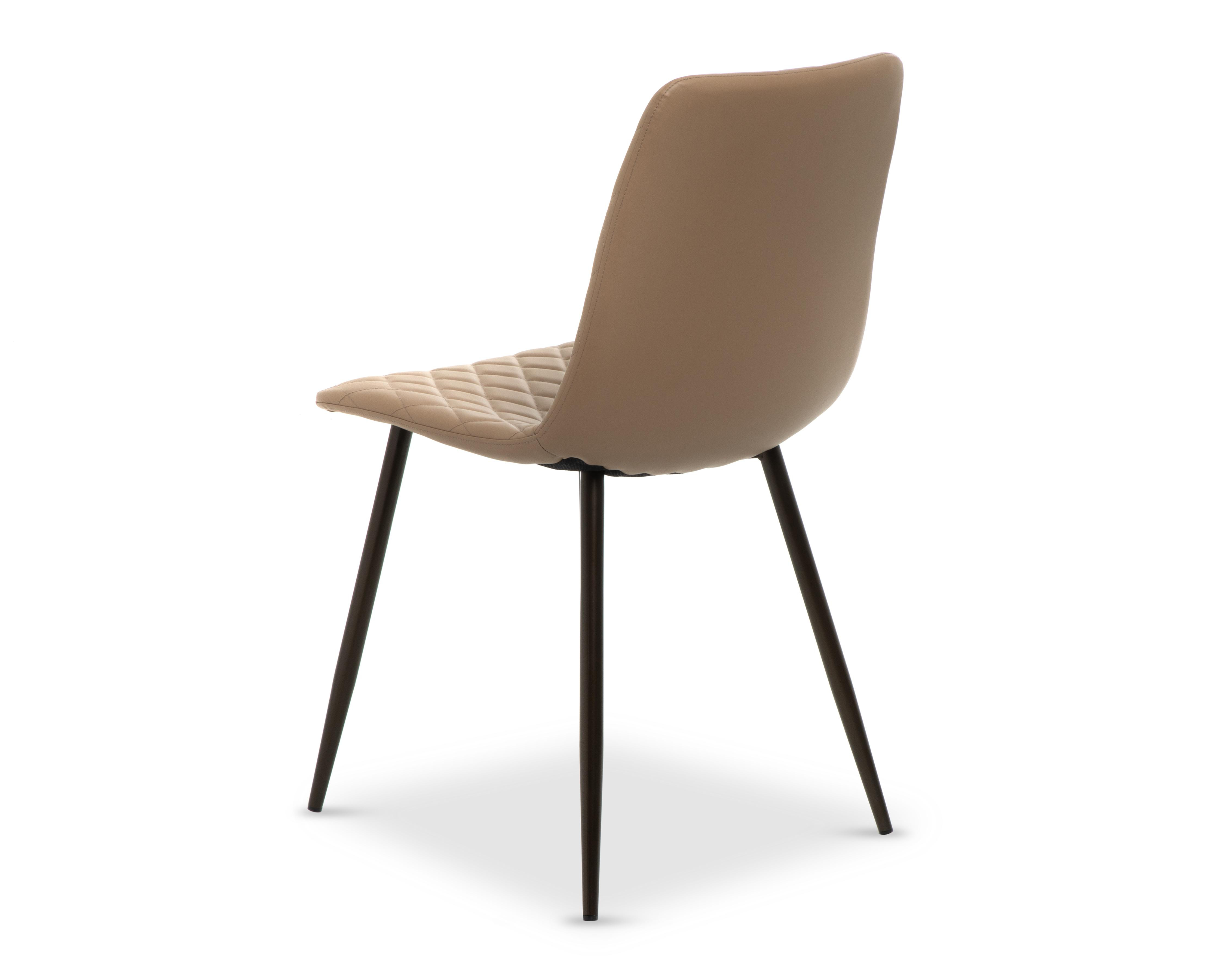 Foto 5 pulgar | Silla de Metal Ikal Palermo Capuchino