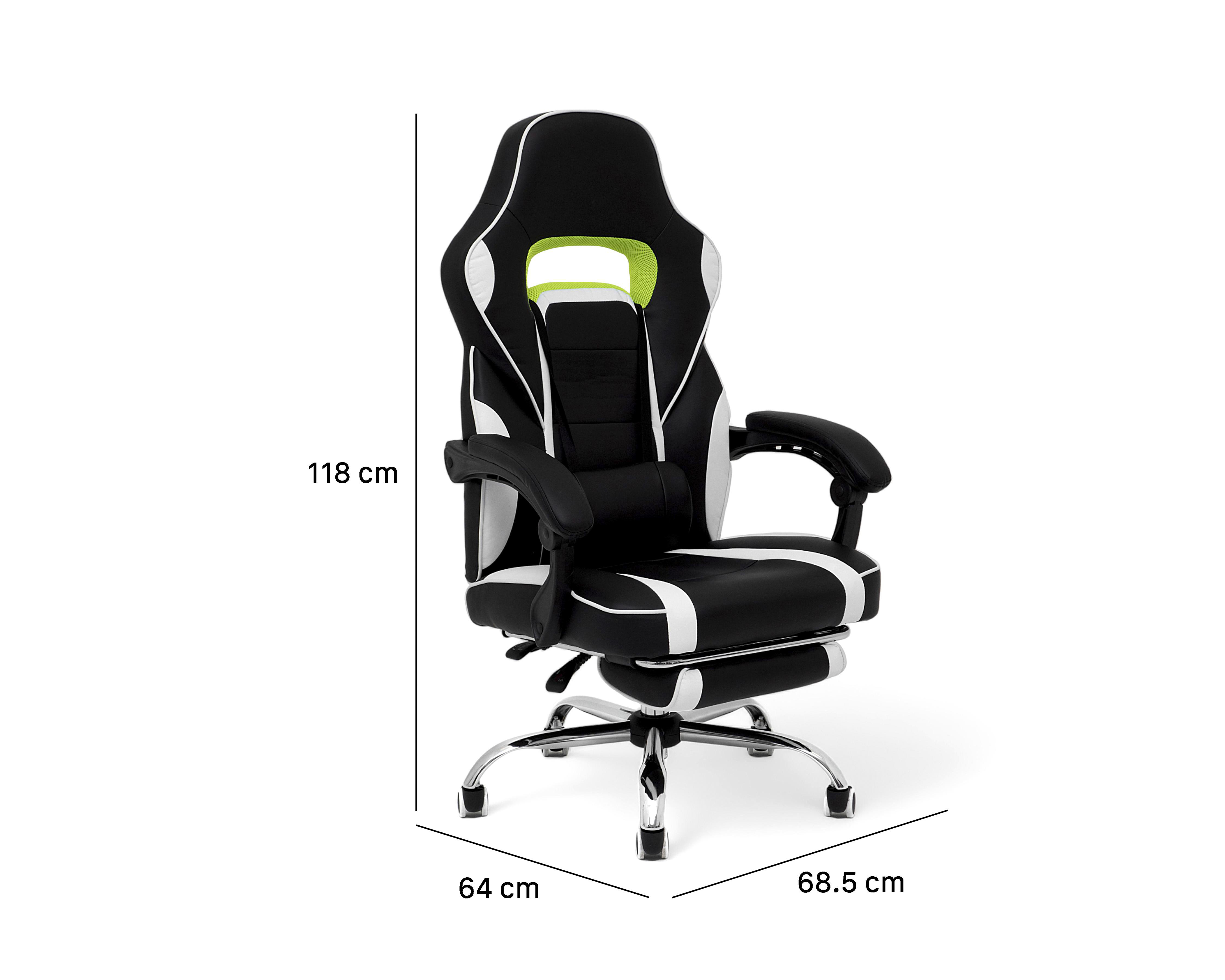 Foto 7 pulgar | Silla Gamer Lithium S Negra