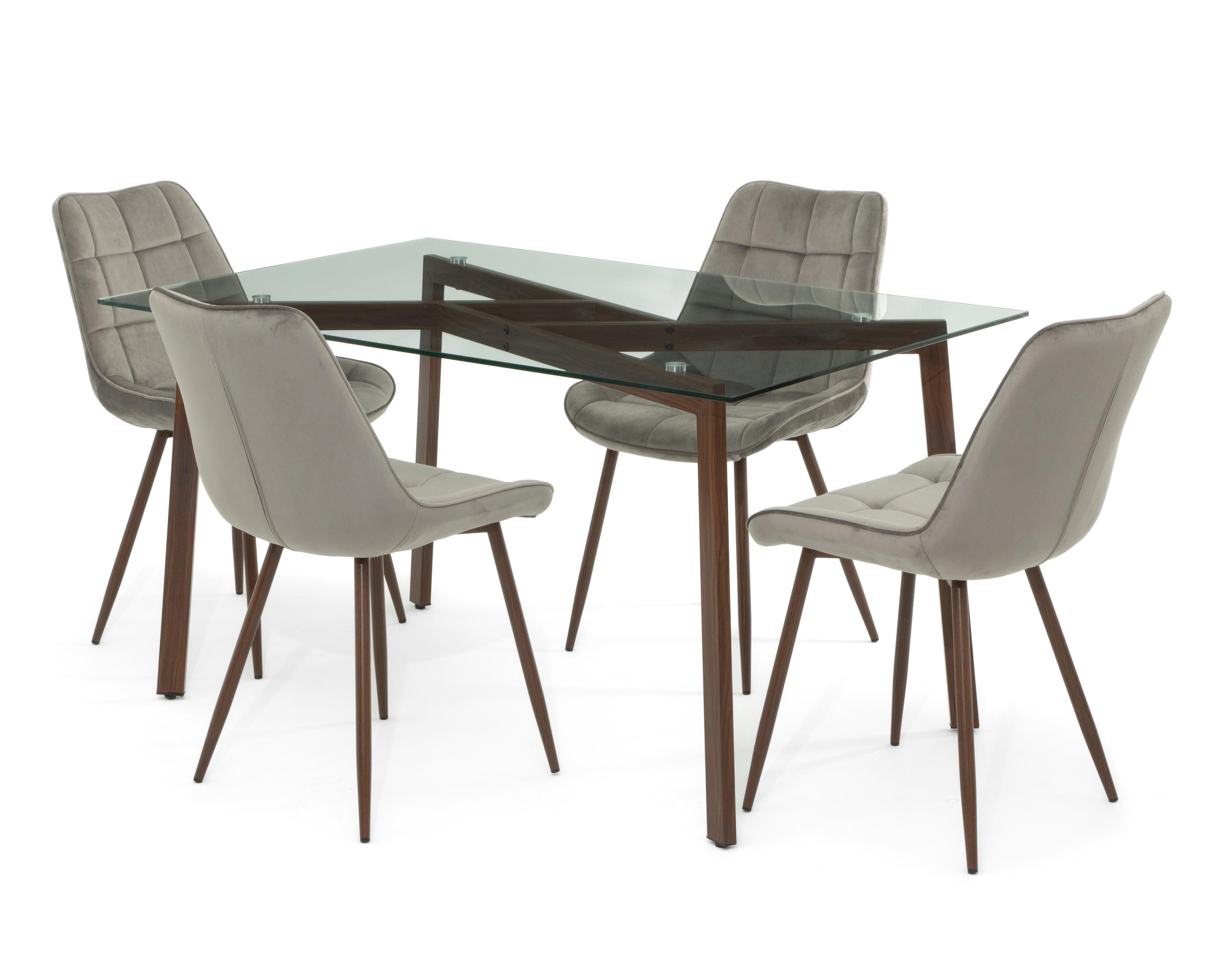 Foto 2 | Comedor Ingrid 4 Sillas