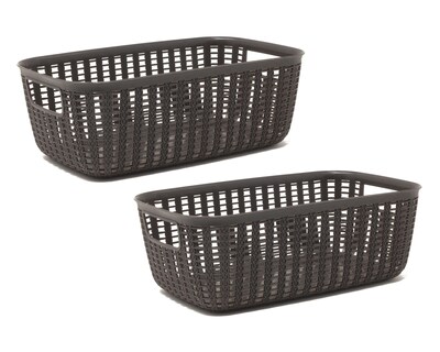 Foto 1 | Cesta de Polipropileno Portaware Copal 2 Piezas