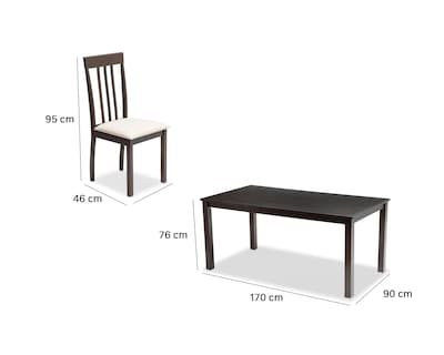 Foto 7 | Comedor Aldama con 6 Sillas